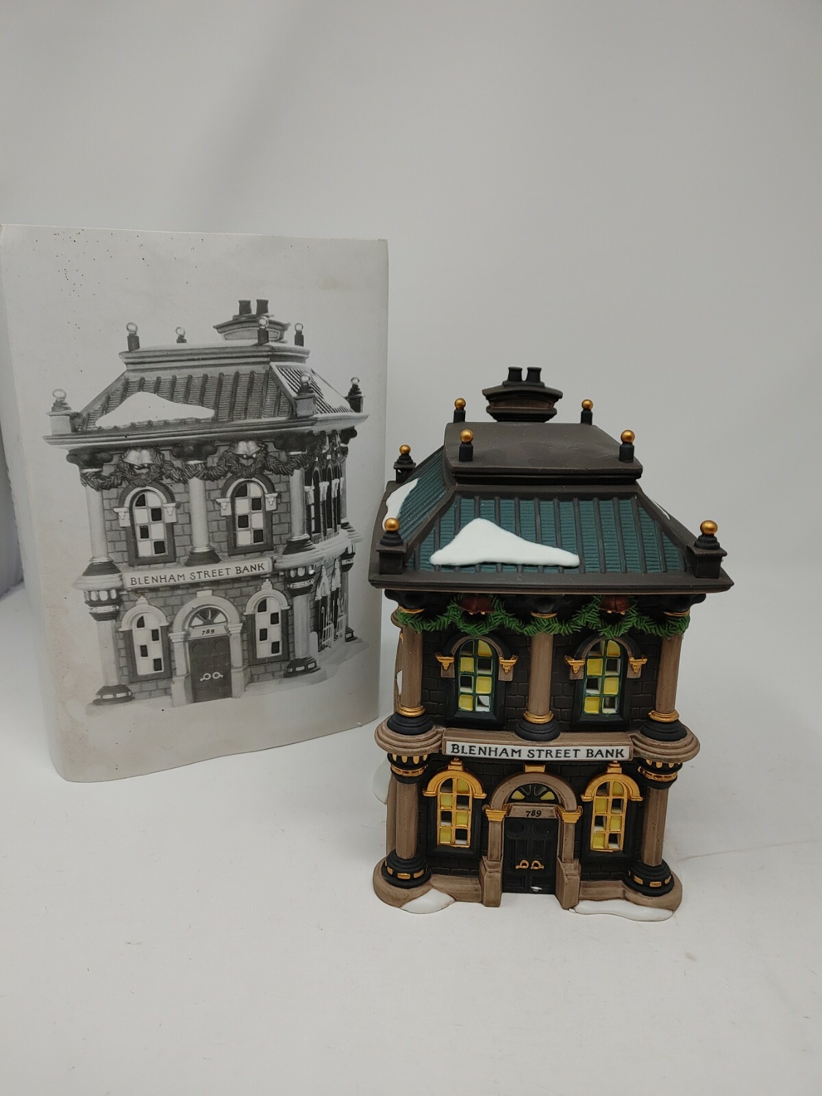 Dept 56 Dickens’ Village Series BLENHAM STREET BANK 58330