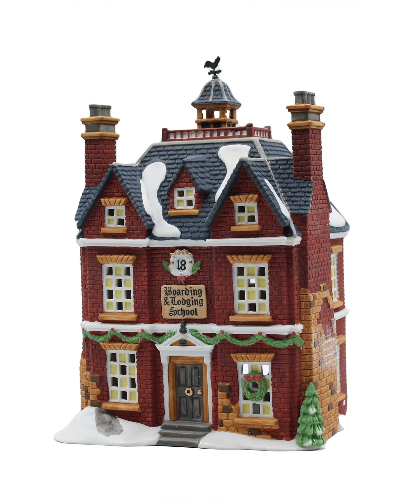 Department 56, Boarding & Loading School #18, Dickens Village (58092) MIB