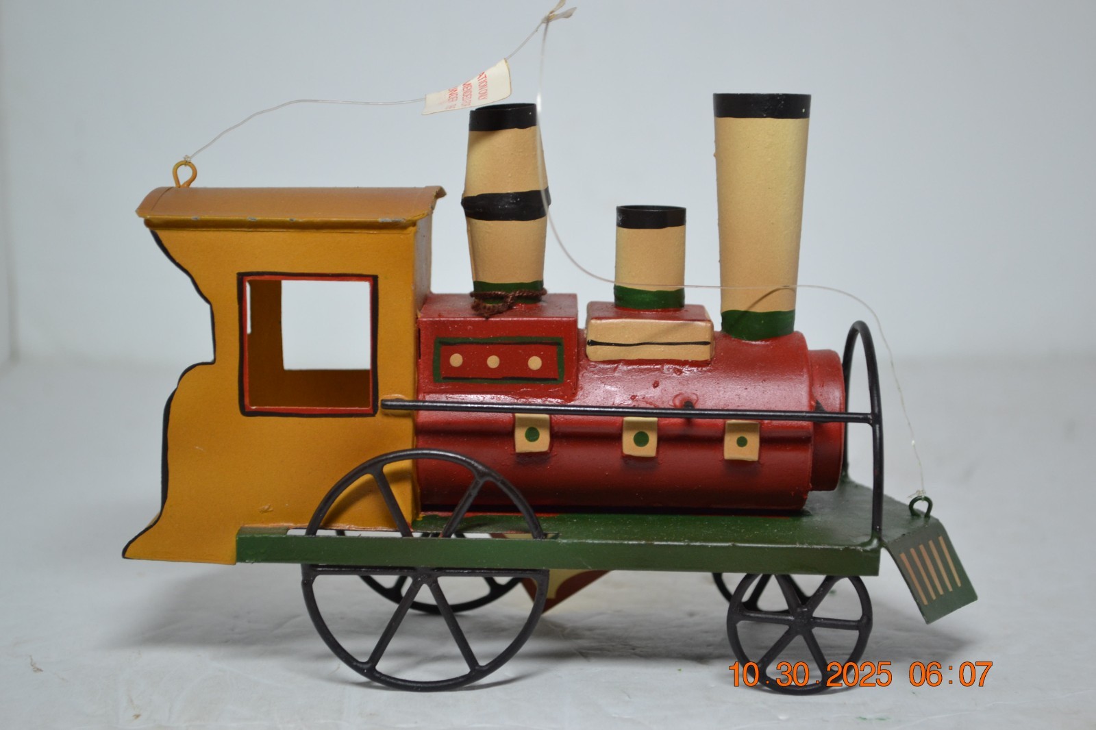 Dept 56 Hand Made Tin Train