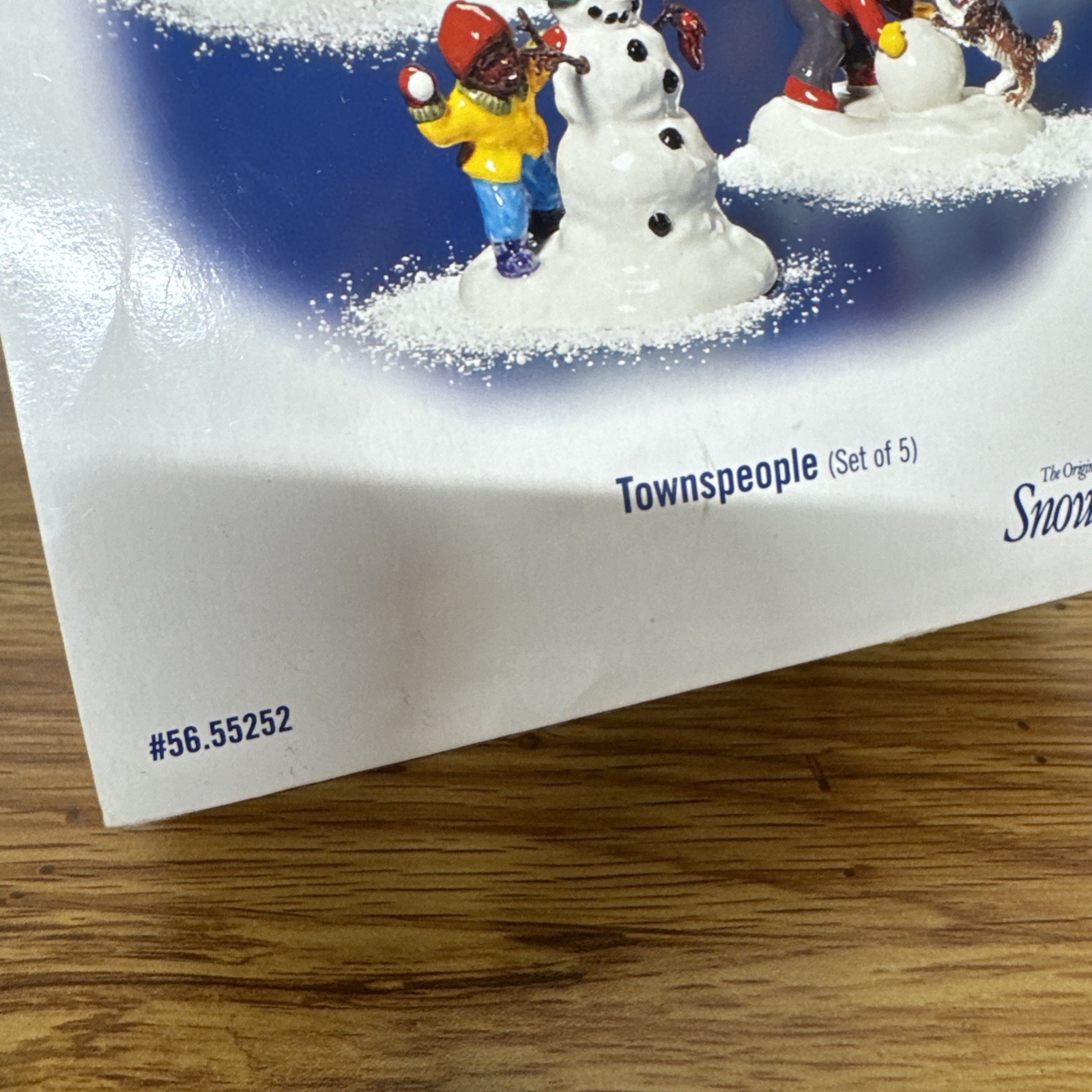 Dept 56 Snow Village Townspeople Set of 5 African American 56. 55252 Mint in Box