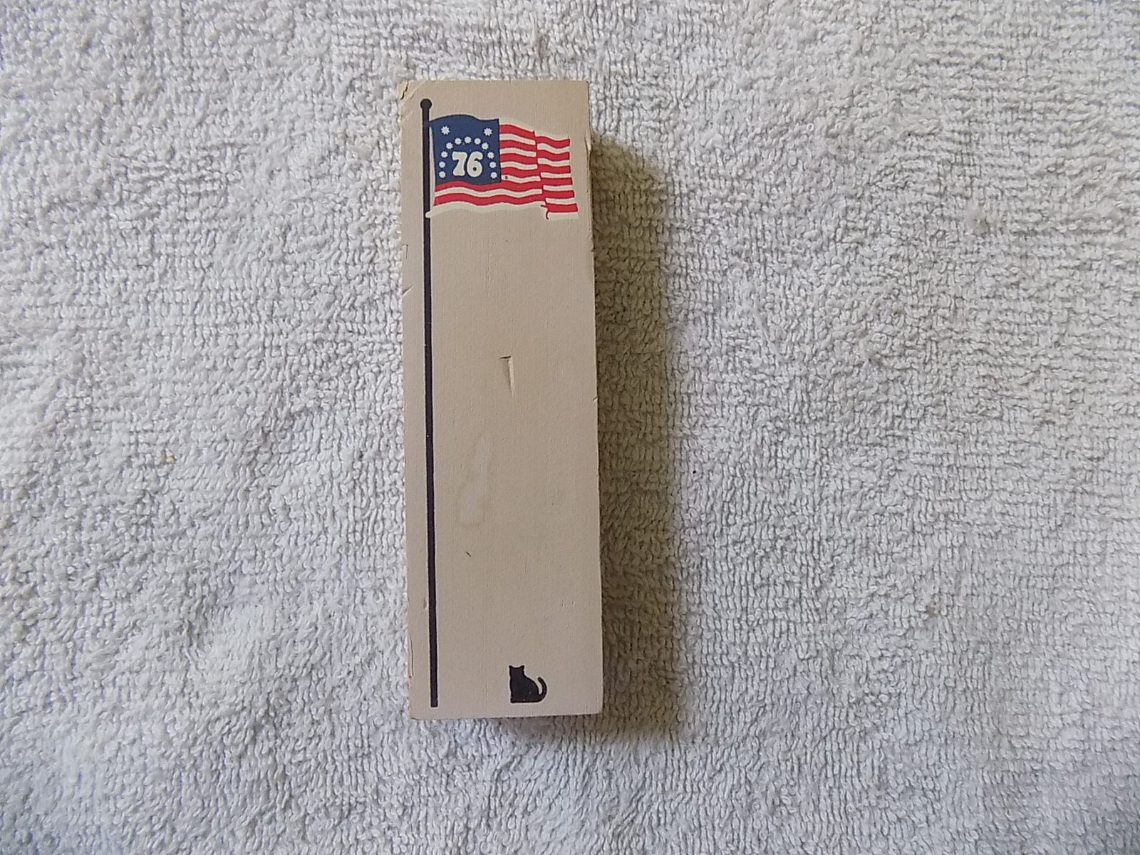 Cats Meow Village USA 76 Flag Pole