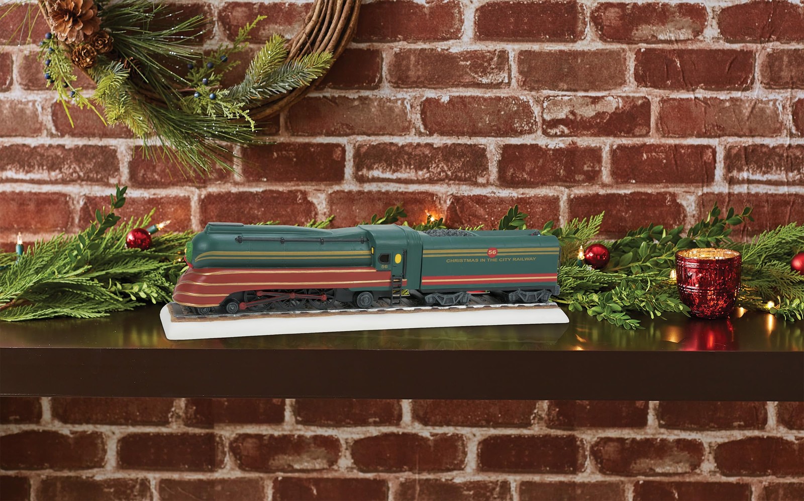 Christmas in The City Limited Lit Building, 3.5 Inch, Multicolor