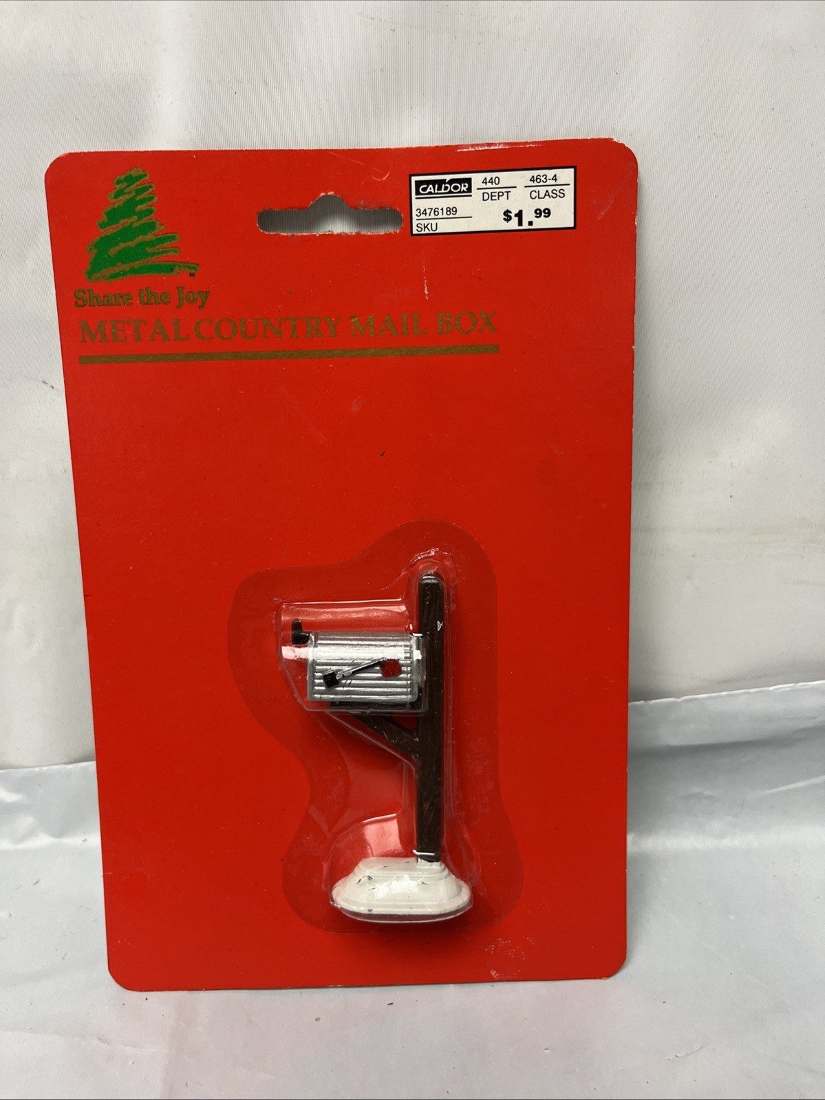 Share The Joy MAIL BOX Metal Miniature