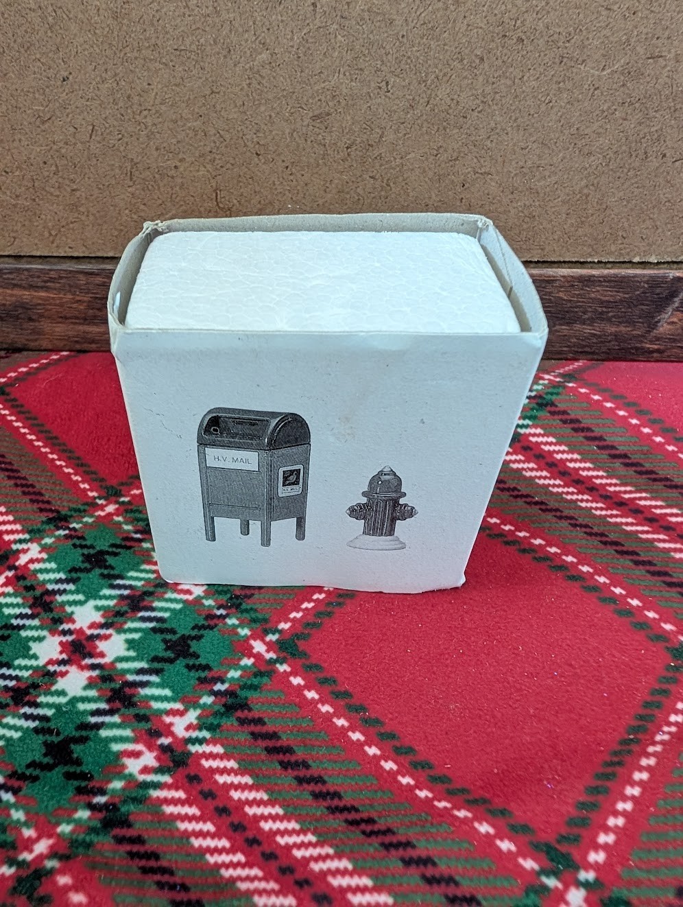 Dept 56 Village Accessories -Fire Hydrant and Mail Box set of 2