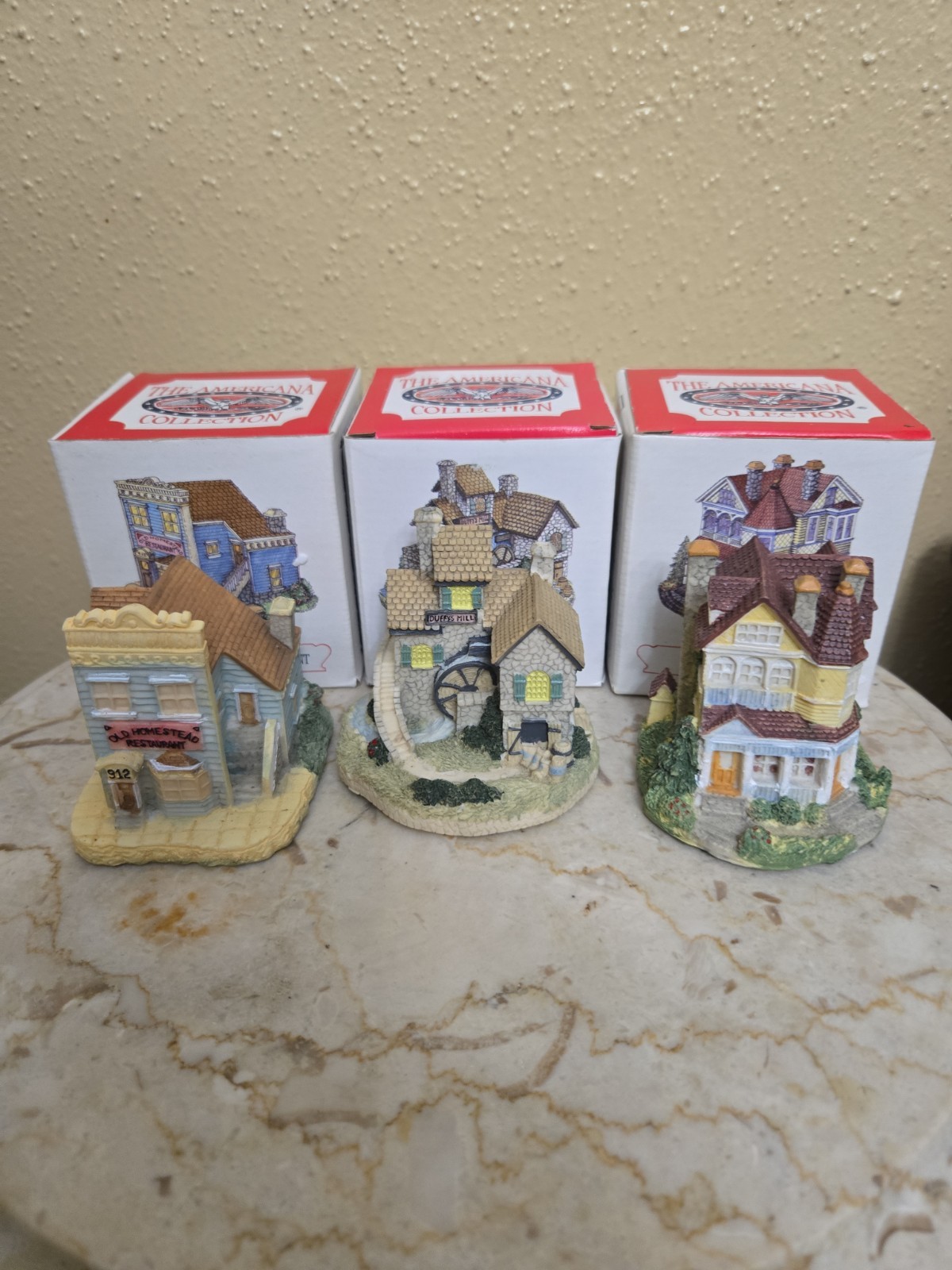 Liberty Falls Americana Collection – AH40, AH23 AH44 (3-pc set, in boxes)