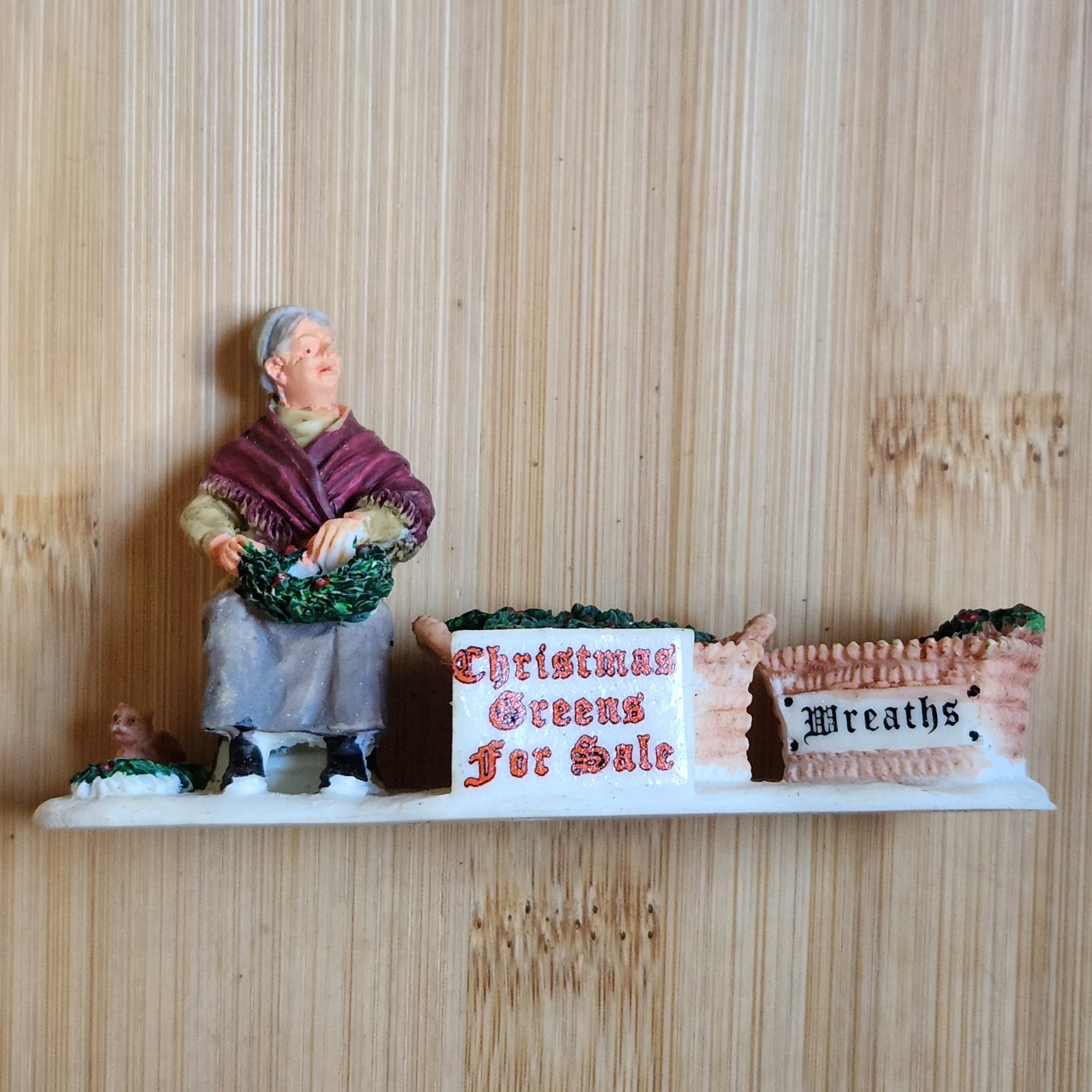 Lemax Christmas Greens For Sale Seasonal Resin Holiday Figurine Village Decor