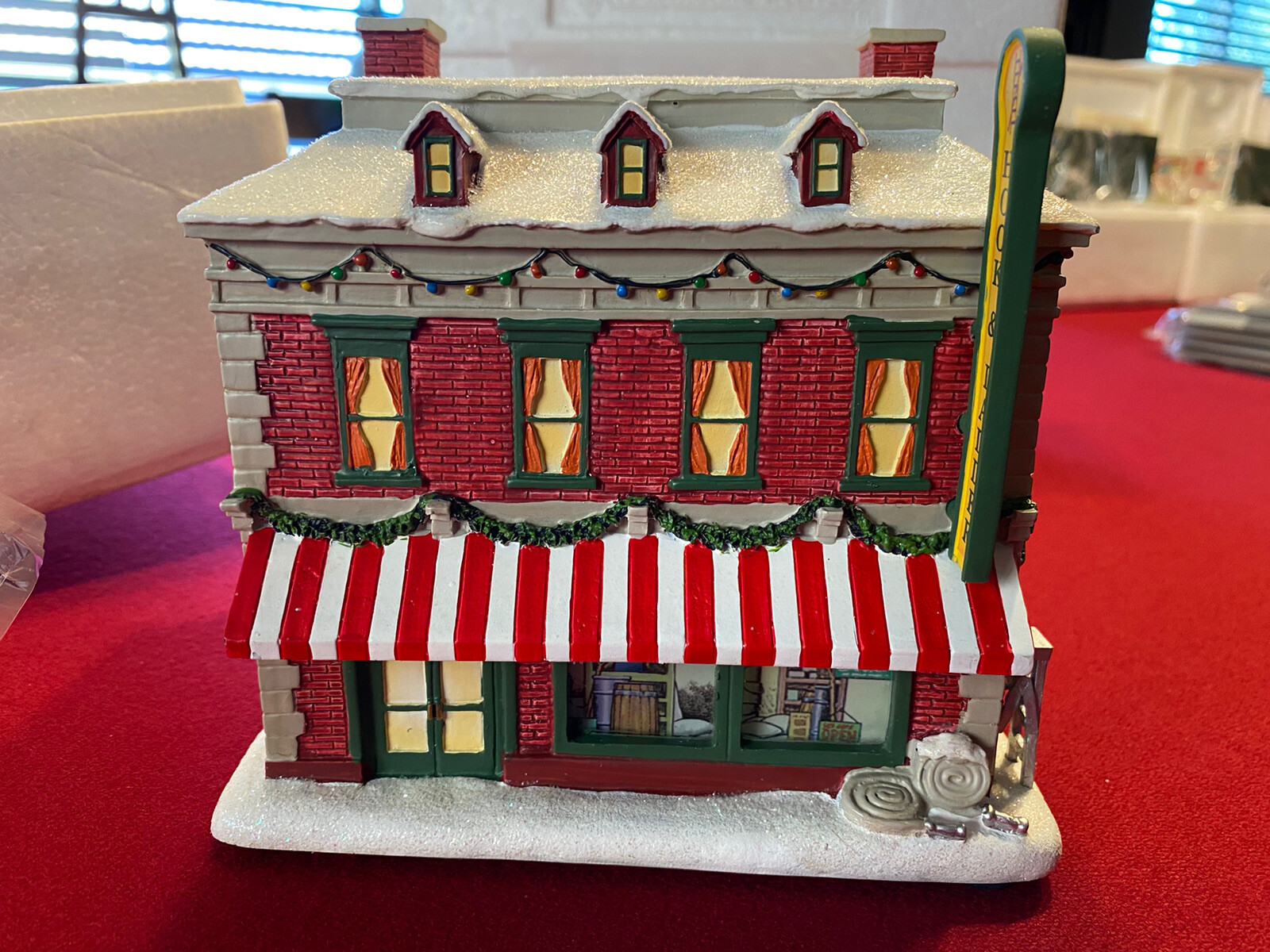Hawthorne Village Christmas-Hook and Ladder Hardware Store-NEW-Heroes Express