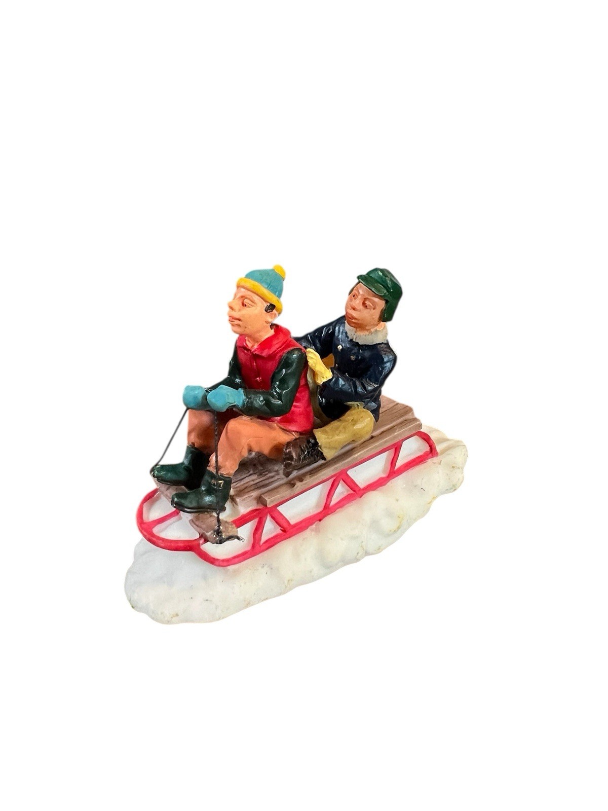 Lemax Vail Village Collection # 92359 : Sledding Gramps Holiday Winter
