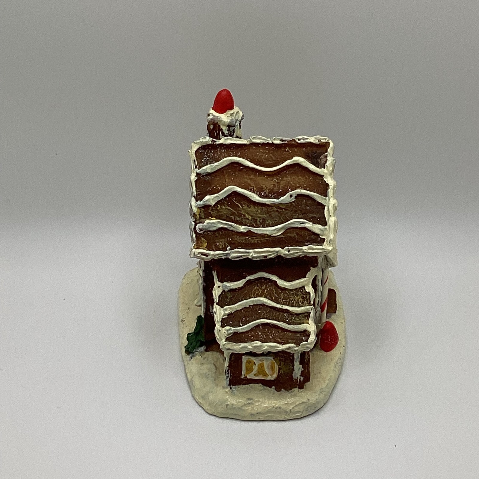Plastic Gingerbread House Christmas Village