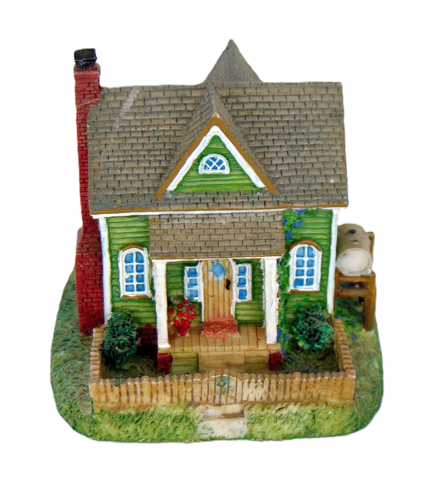 AMERICANA COLLECTION HILLSIDE FARM OF LIBERTY FALLS CERAMIC HOUSE BOX