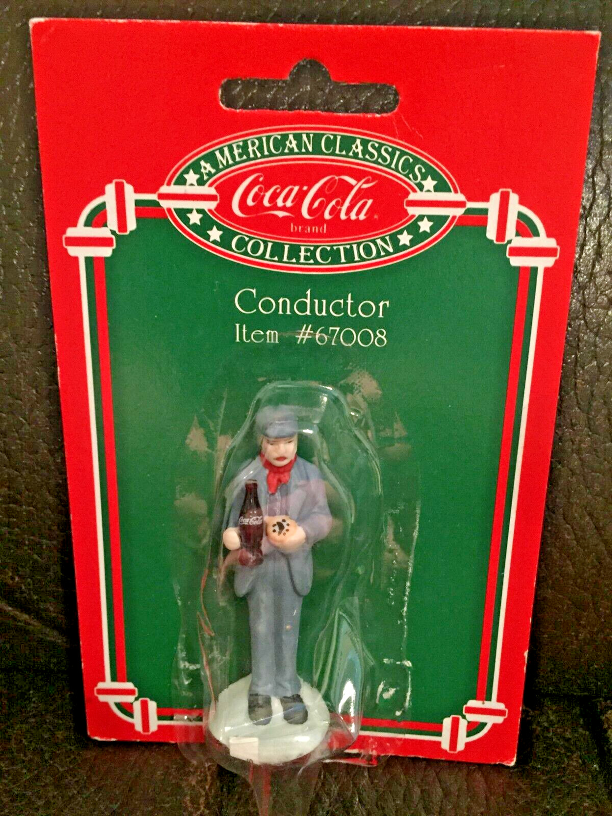 Coca Cola American Classic Collection Conductor Figurine 1995