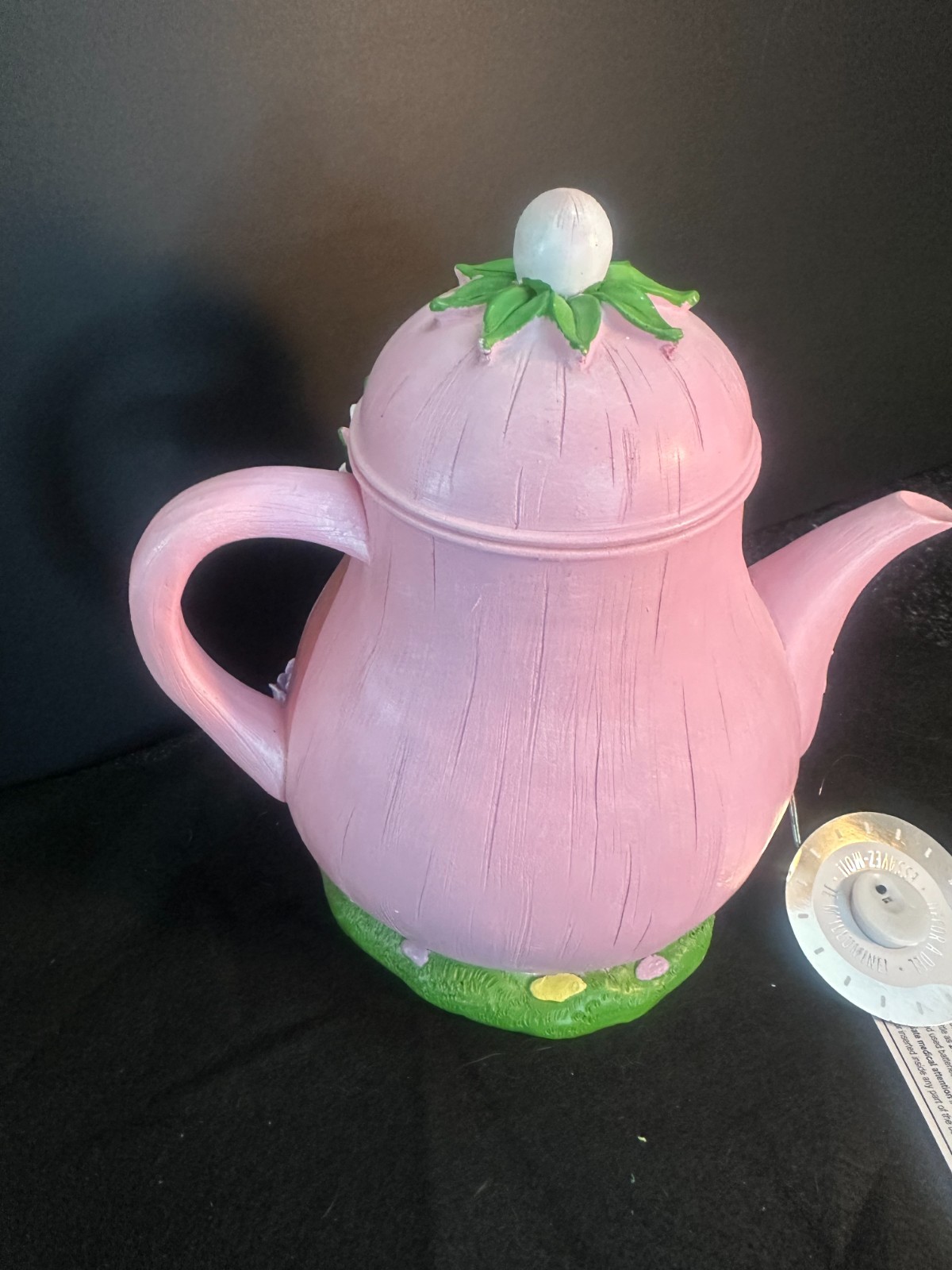 SPRING GATHERINGS LED Light Up Teapot House Easter Decor 10″H (NEW WITH TAG)