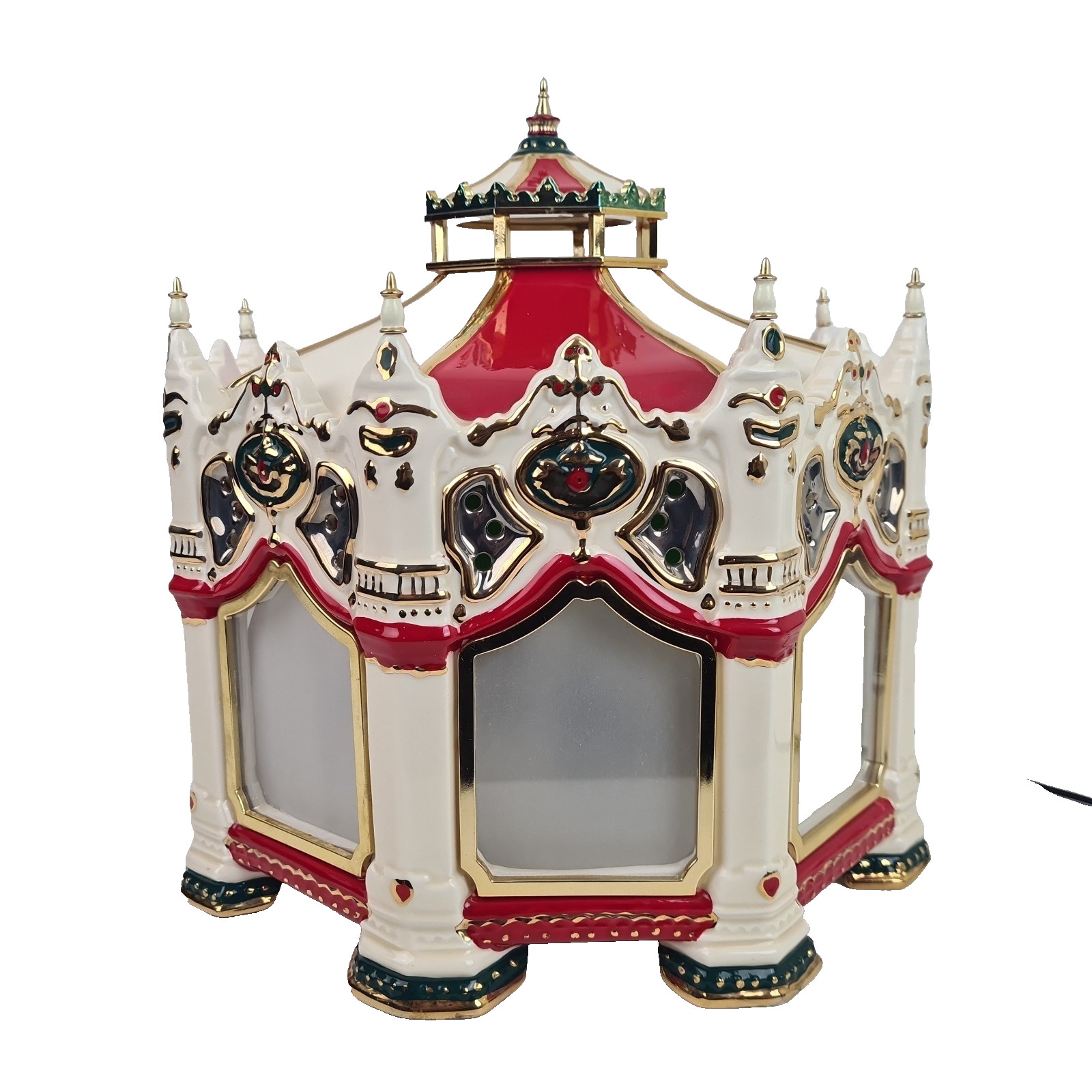 Department 56 The Snow Village 54933 “The Carnival Carousel” Musical Rotating
