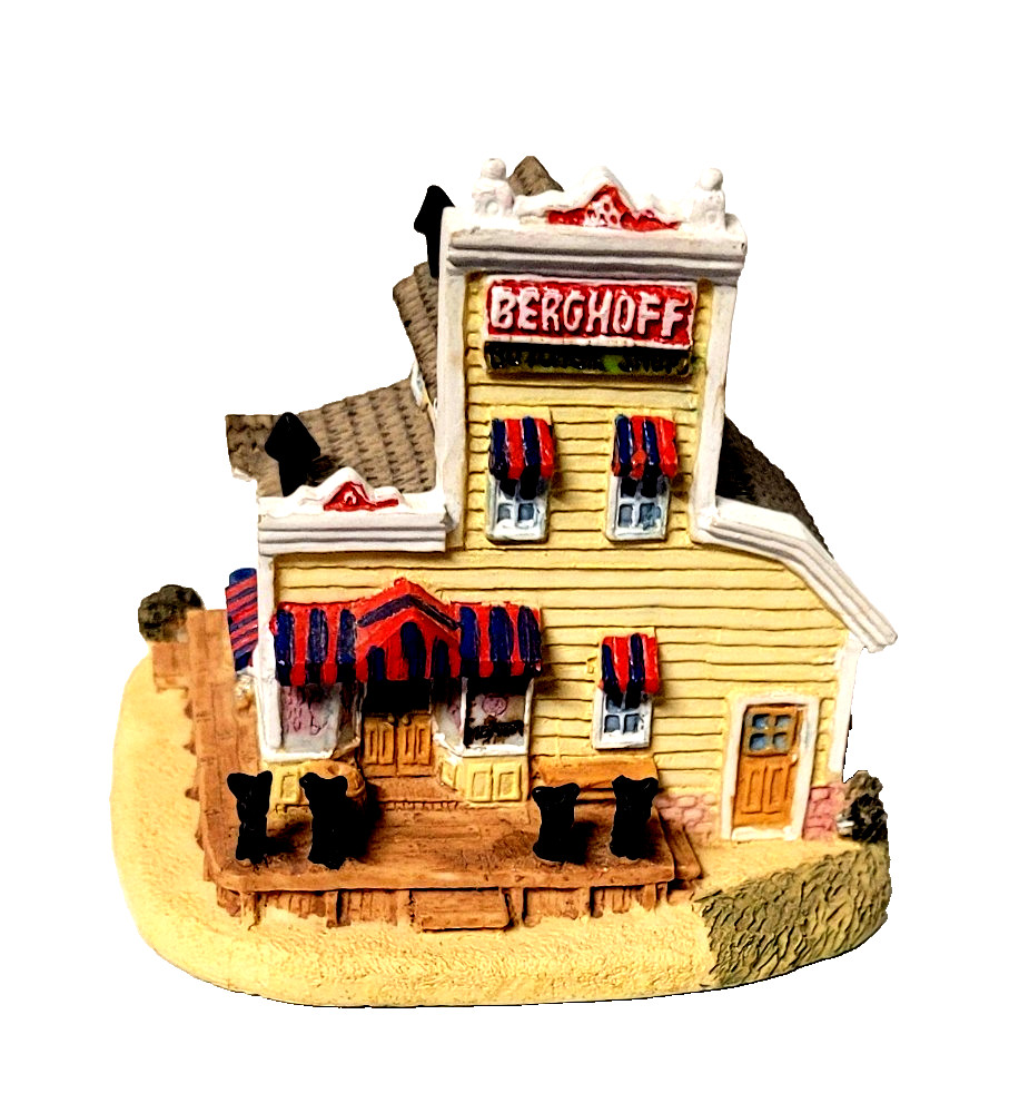Vintage Liberty Falls Berghoff Butcher Shop Original Box 1997