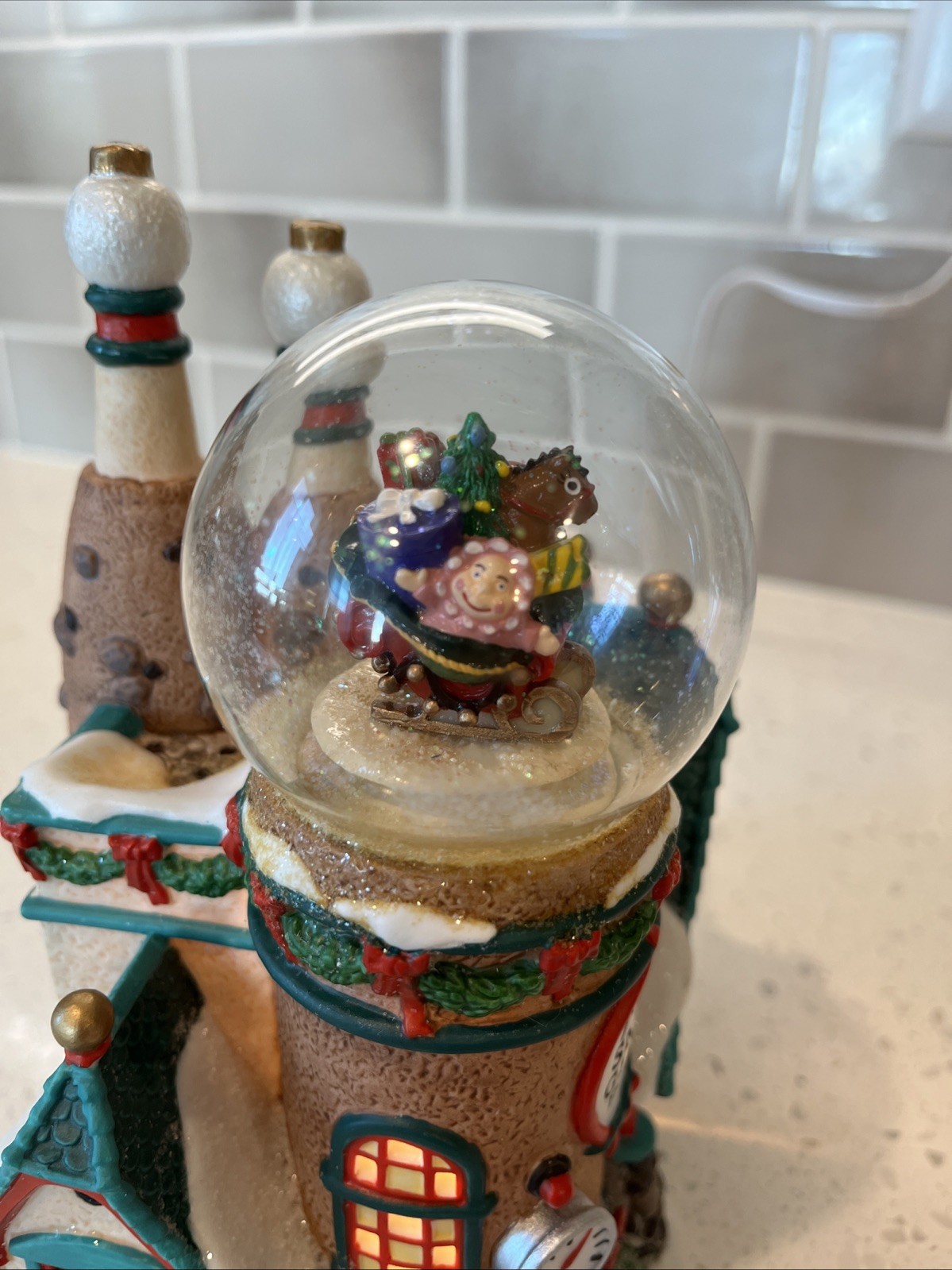 Dept 56 North Pole Series “Flurrys Snowglobe Maker” 56763 Retired Please READ !