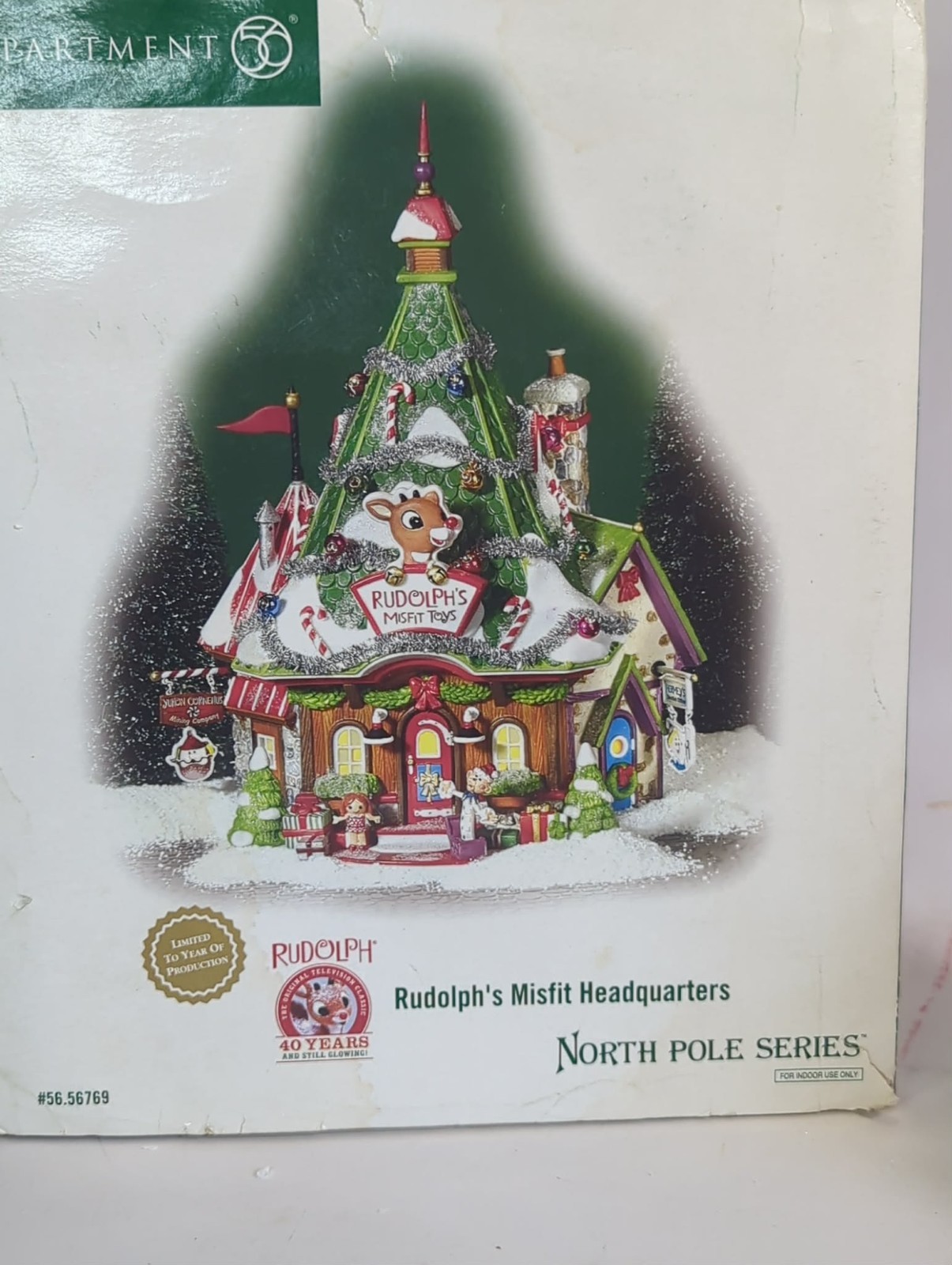 Dept 56 North Pole Rudolph’s Misfit Headquarters **See Ad** C8