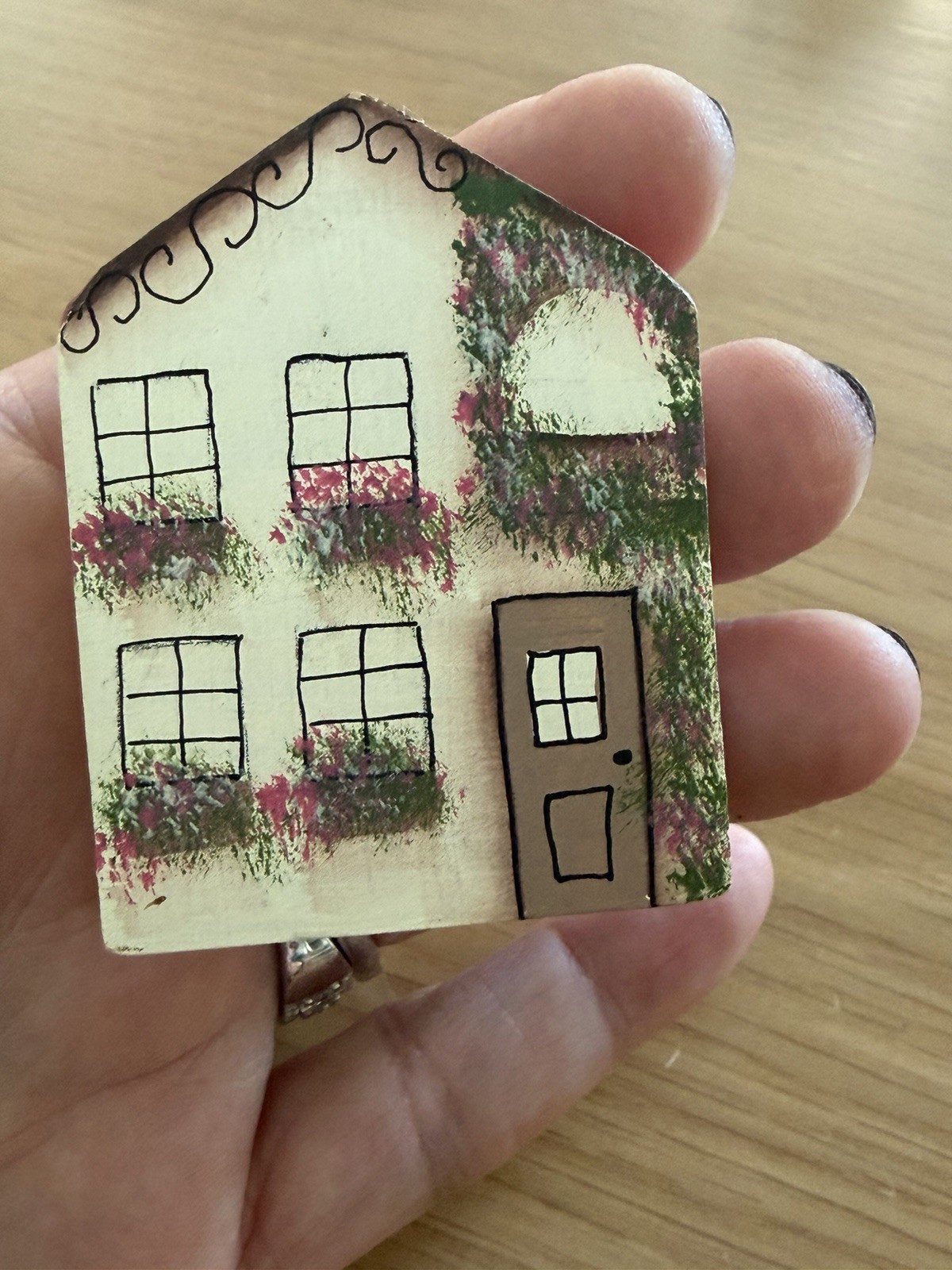 Wood Village VINTAGE 9P Handmade House