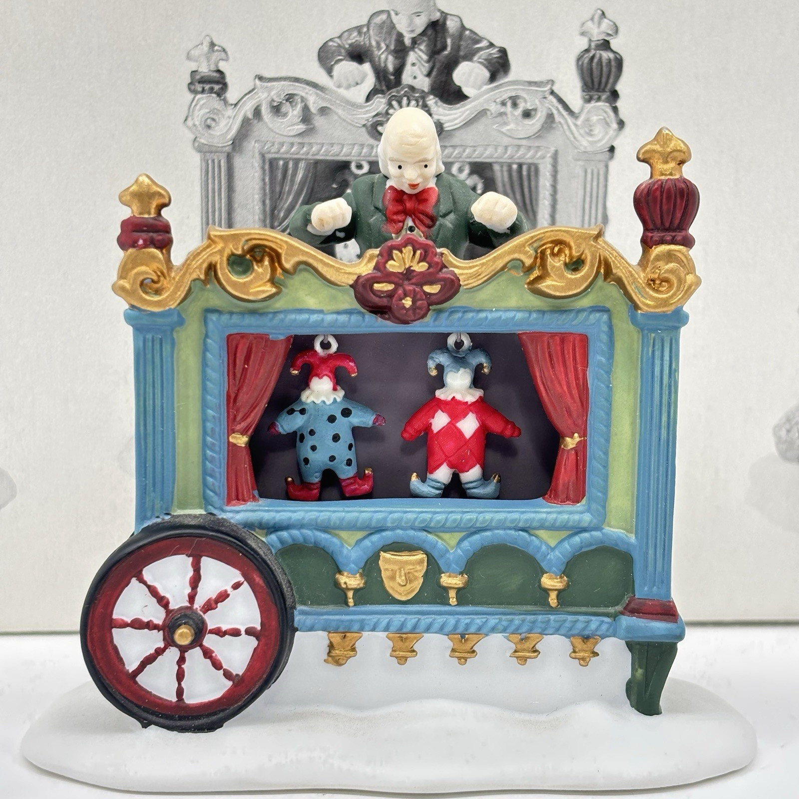 DEPARTMENT 56 Circus The Old Puppeteer Heritage Village Christmas Accessory