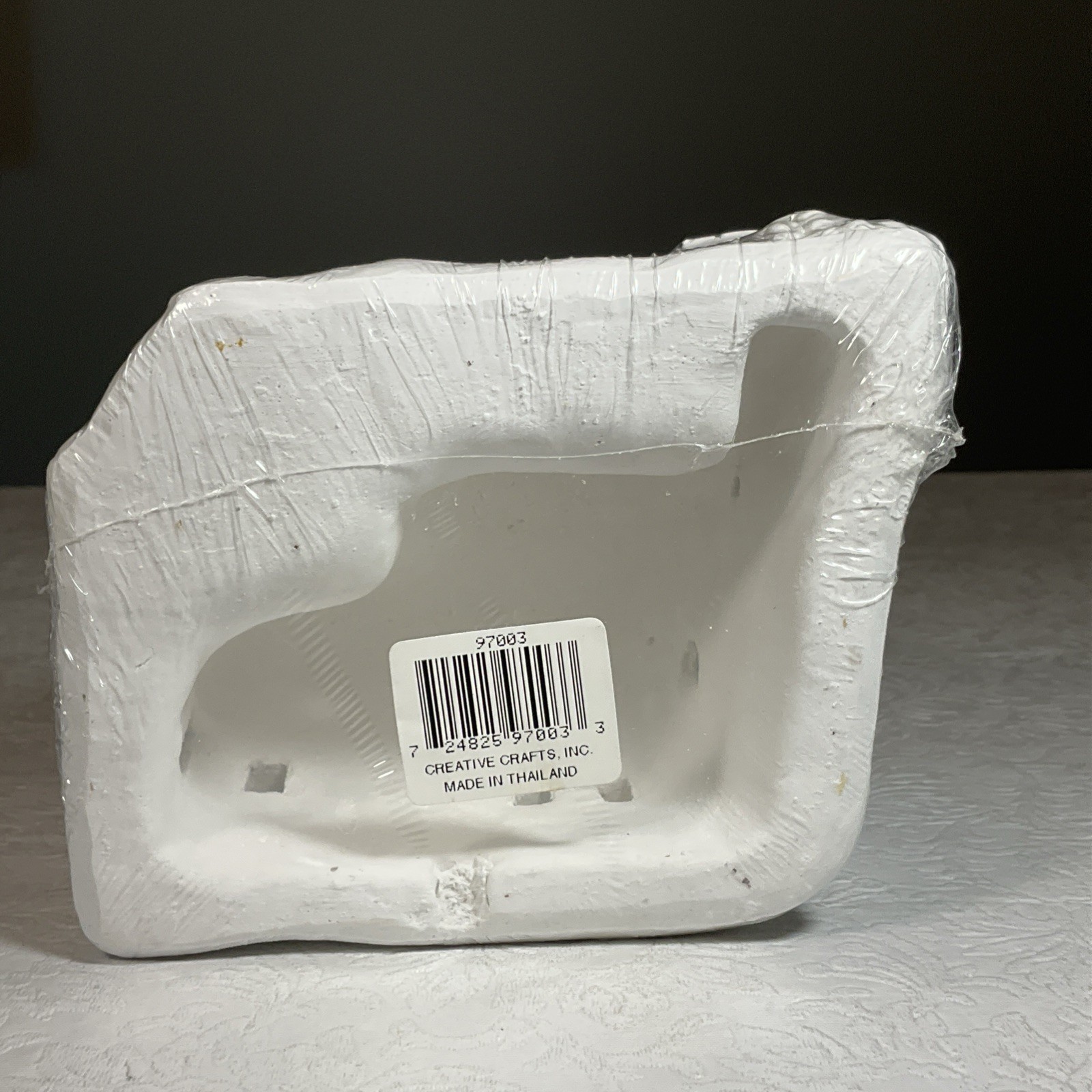 California Creations Holiday Village 97003 COBBLESTONE COTTAGE Ready To Paint