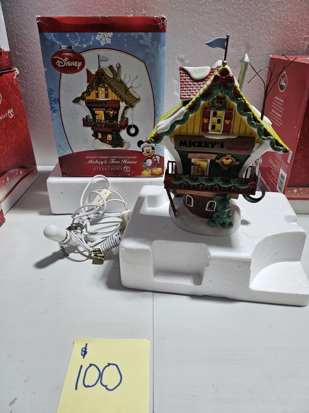 Department 56 Disney Mickey’s Christmas Tree House