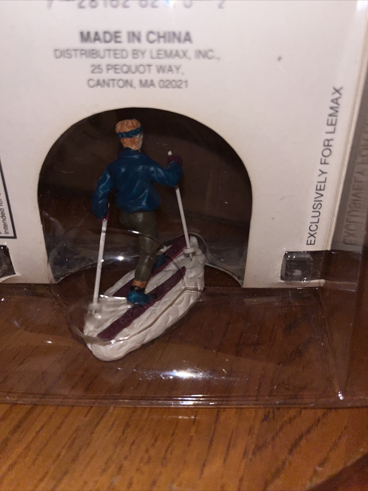 Lemax Vail Village Collection Cross Country Skier 1996 #62170