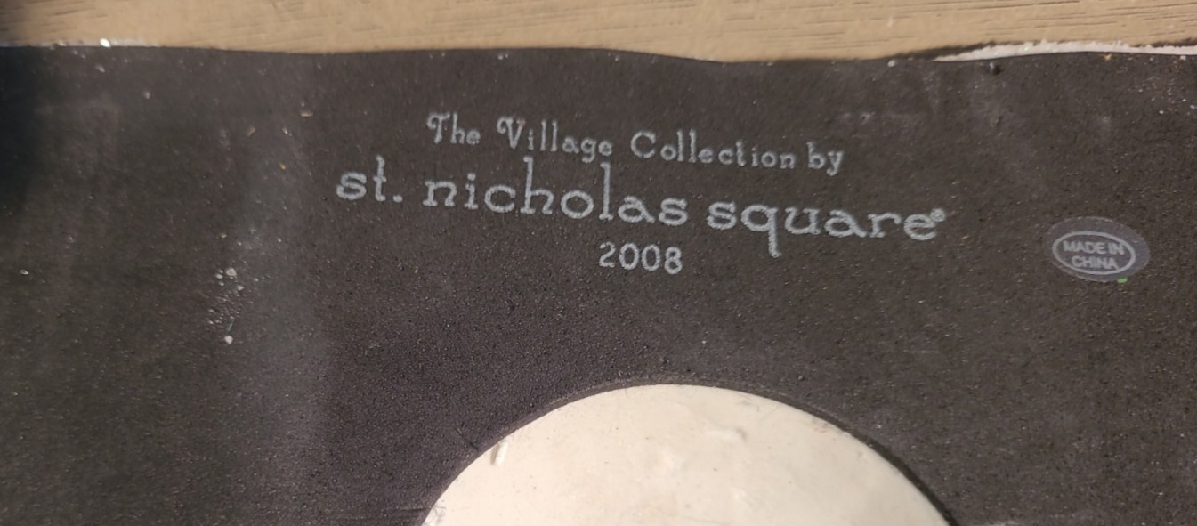 St Nicholas Square School 2008 Christmas Village Collection Boxed Illuminated