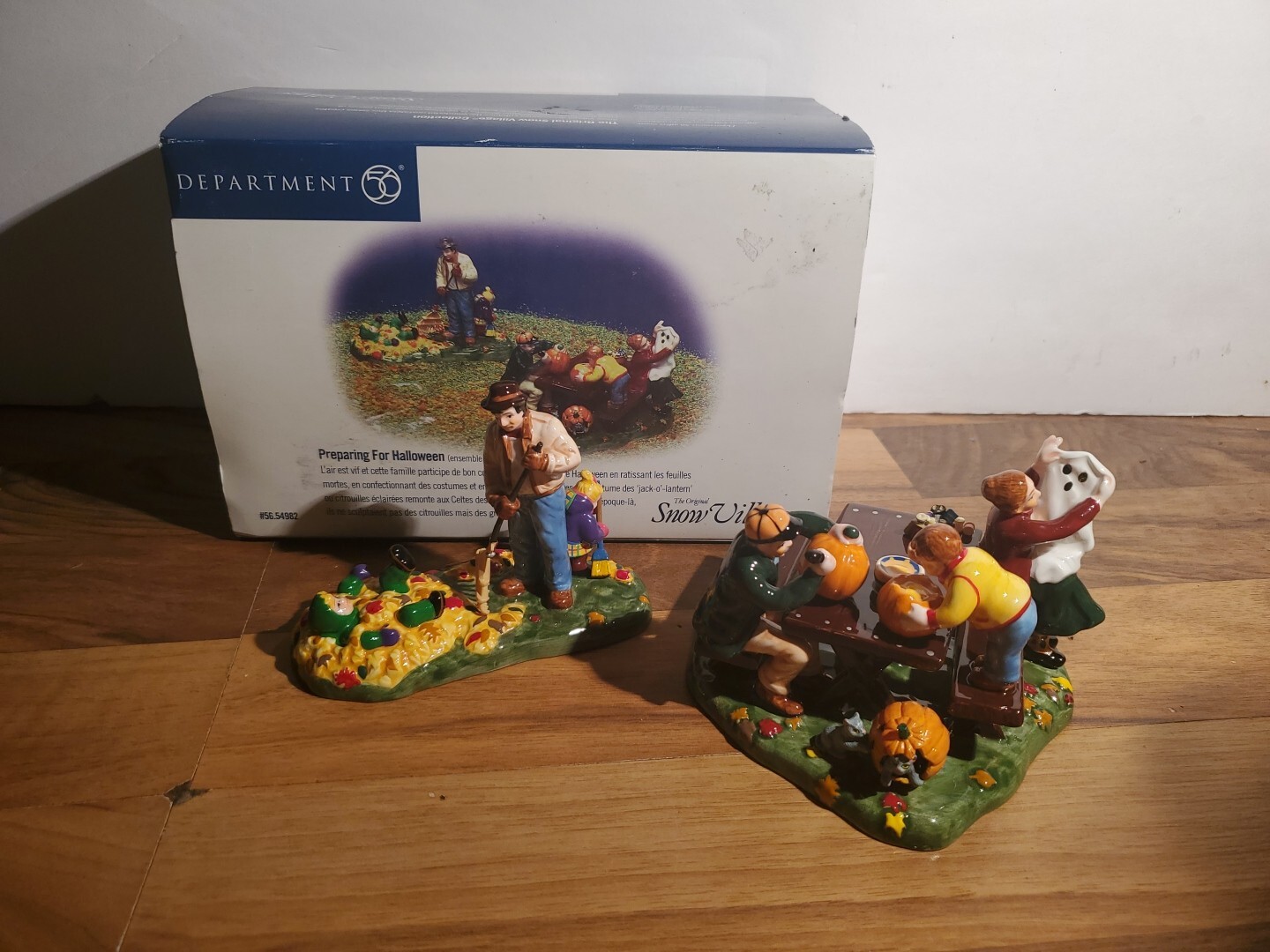 Dept 56 Preparing For Halloween The Original Snow Village Fall Department