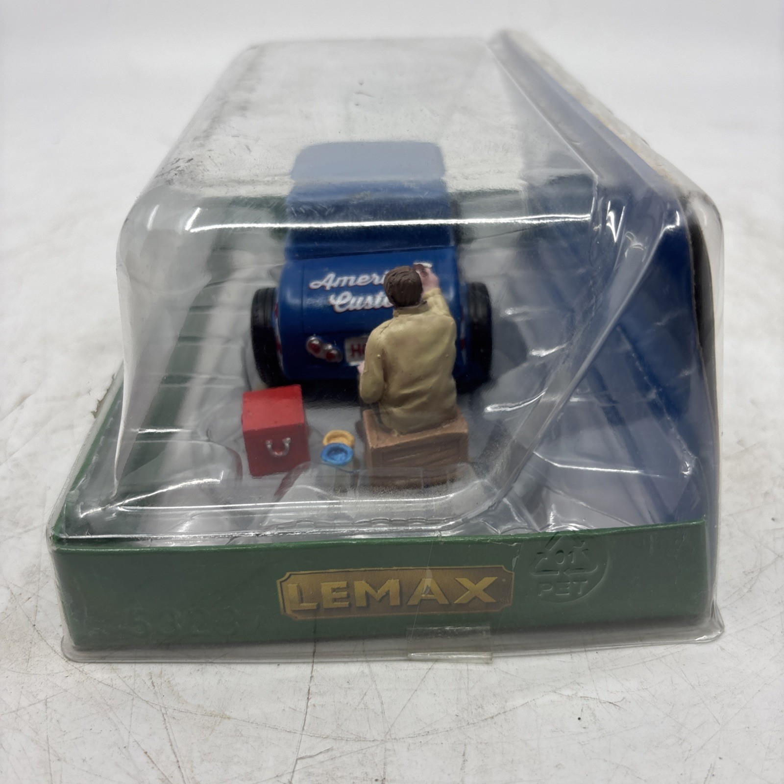 Lemax American Custom Hot Rod Table Accent Made Exclusively For Sears #53237