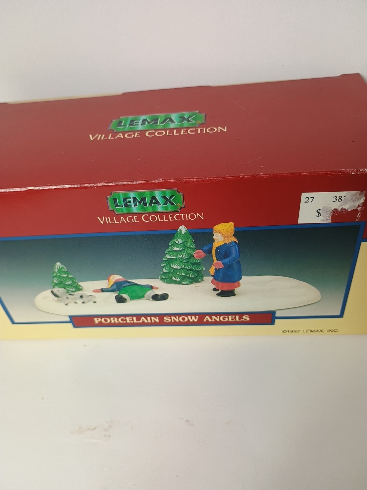 Vintage Lemax 1997 Snow Angels Village Collection #73221 Porcelain with Box