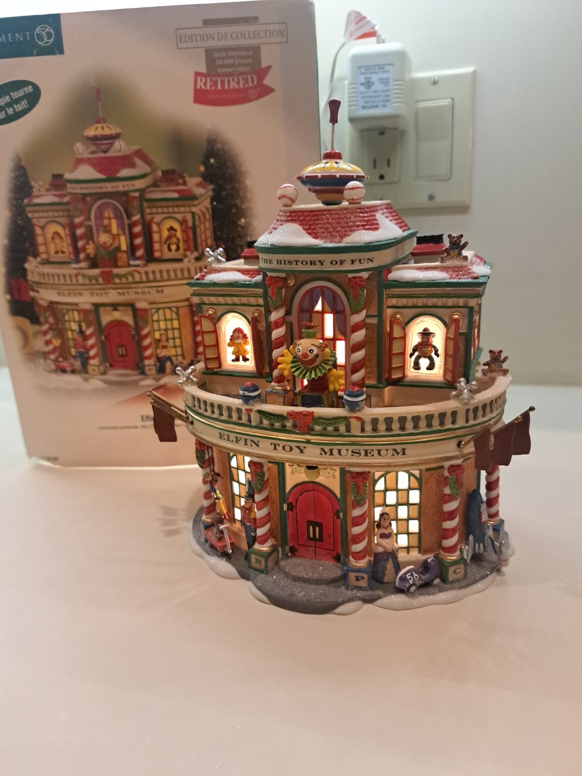 Dept 56 Elfin Toy Museum #56.56959 NORTH POLE SERIES/ EUC/ COMPLETE