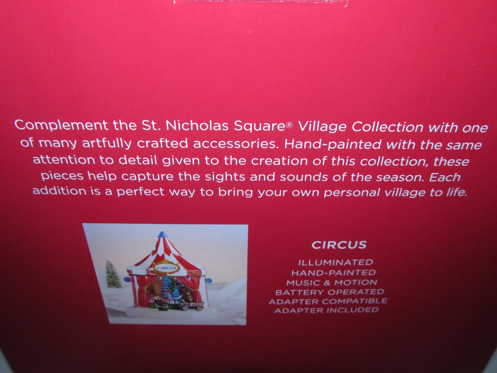 St. Nicholas Square 2022 CIRCUS Illuminated with Music & Motion