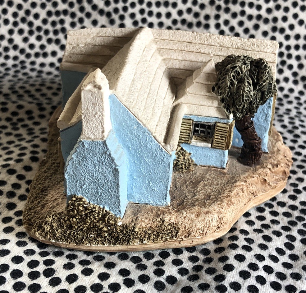 Lilliput Lane Bermuda Cottage 1985 Diorama Miniature Signed Handmade Cumbria