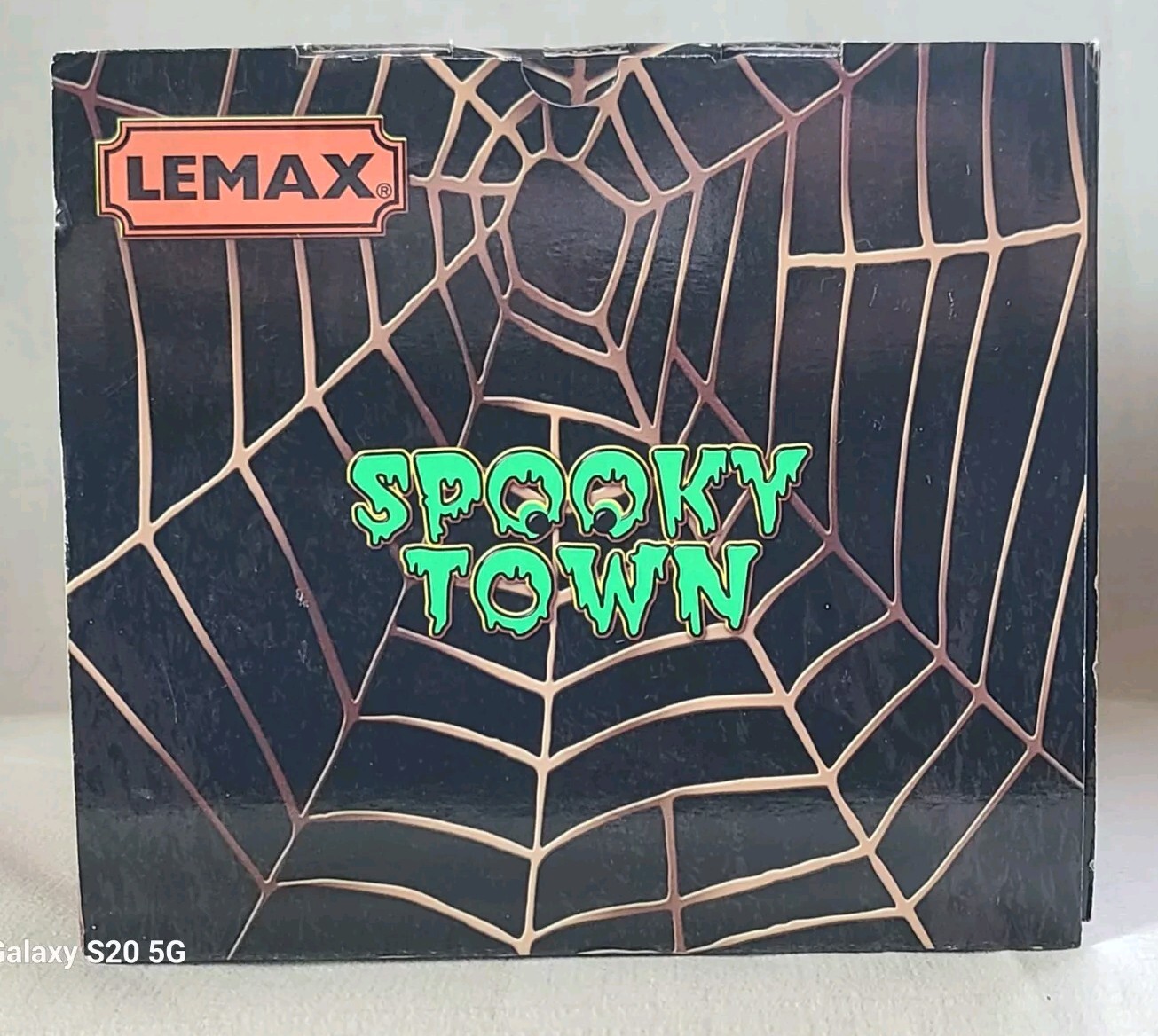 New 2024 Lemax Spooky Town Gentleman Ghouls Treats Lighted Table Accent #44358