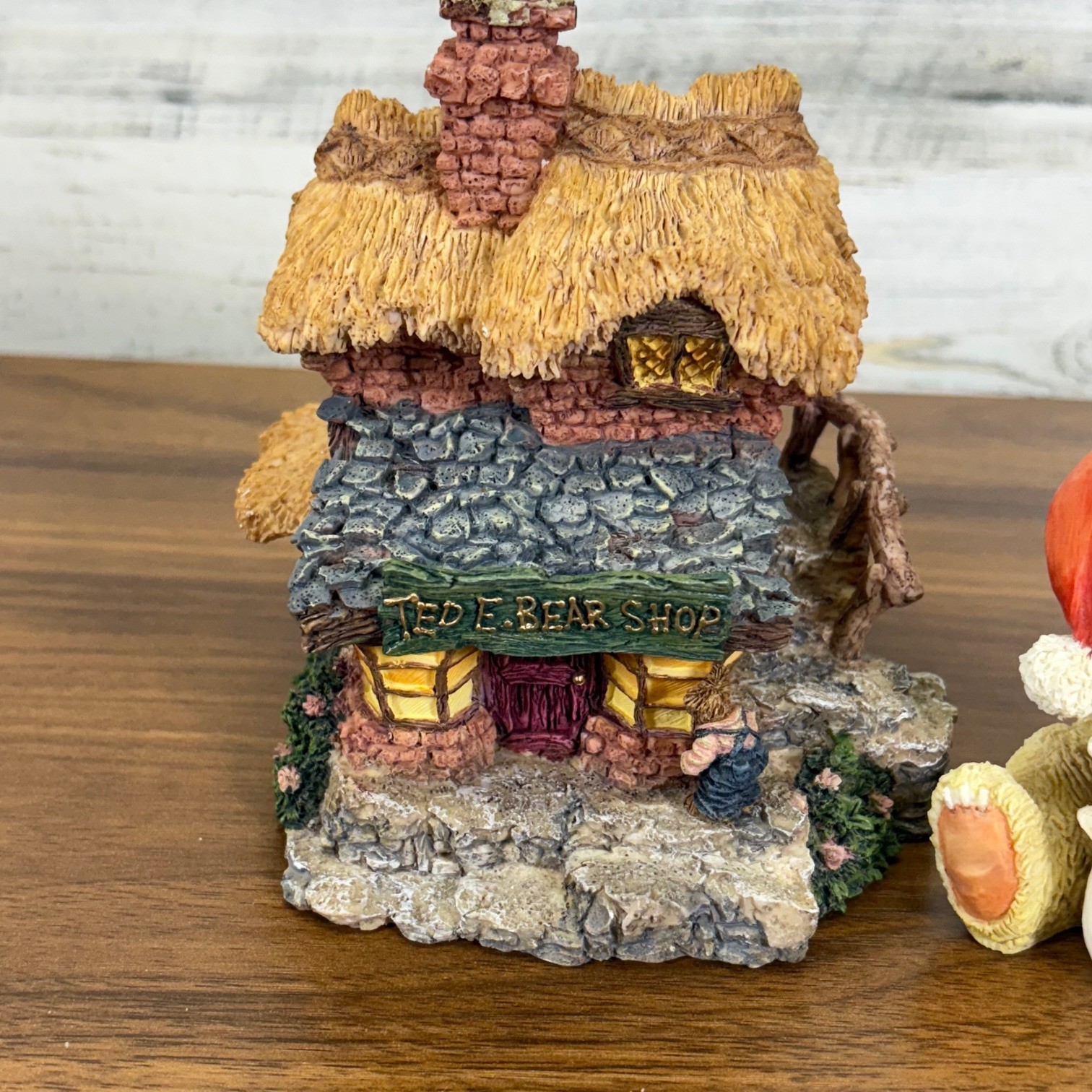 Boyds Bears Bearly Built Village #1 2000 and Steven 1992