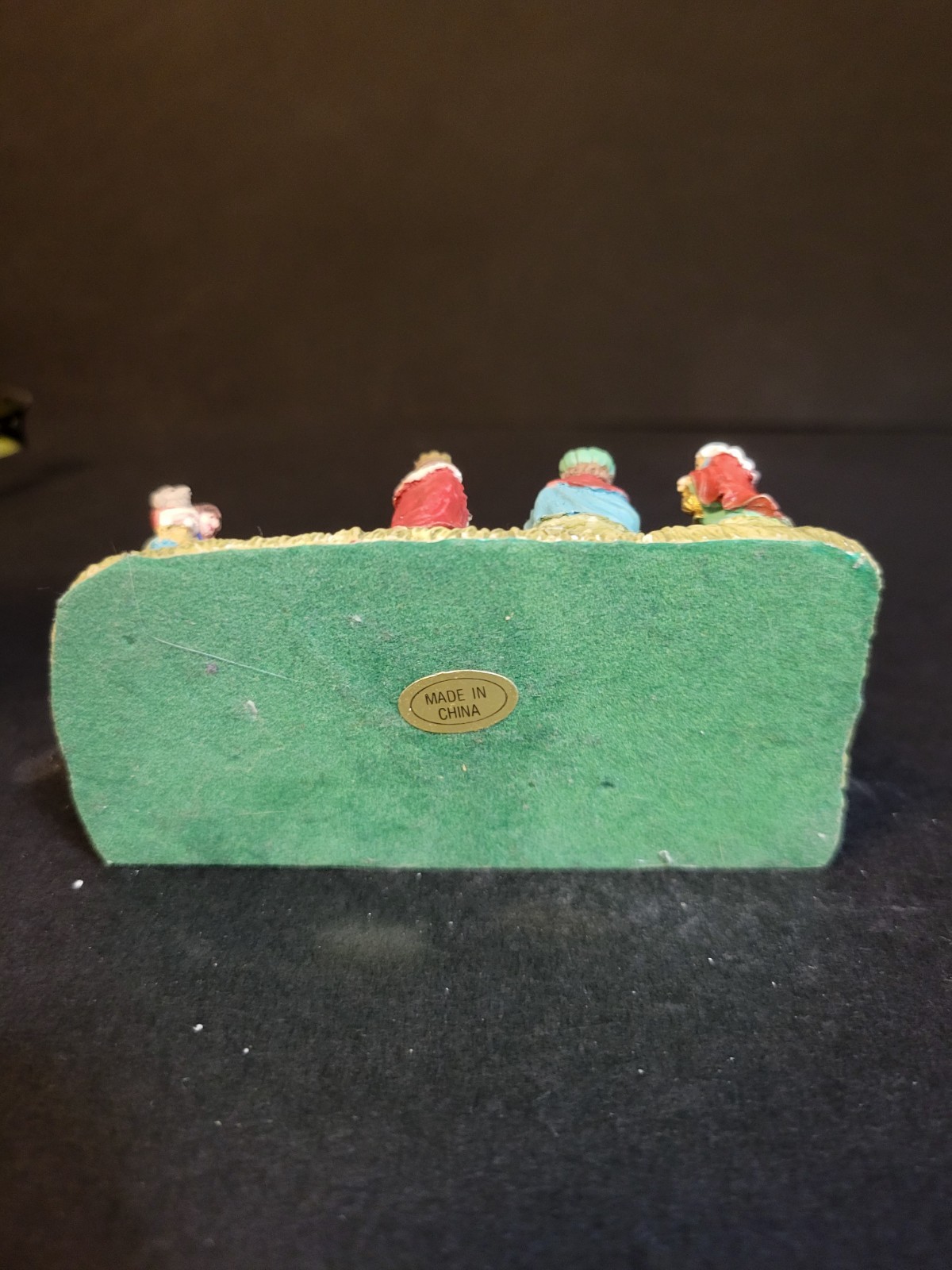 Holiday Time Santas Workbench Christmas Village Nativity Scene DAMAGED