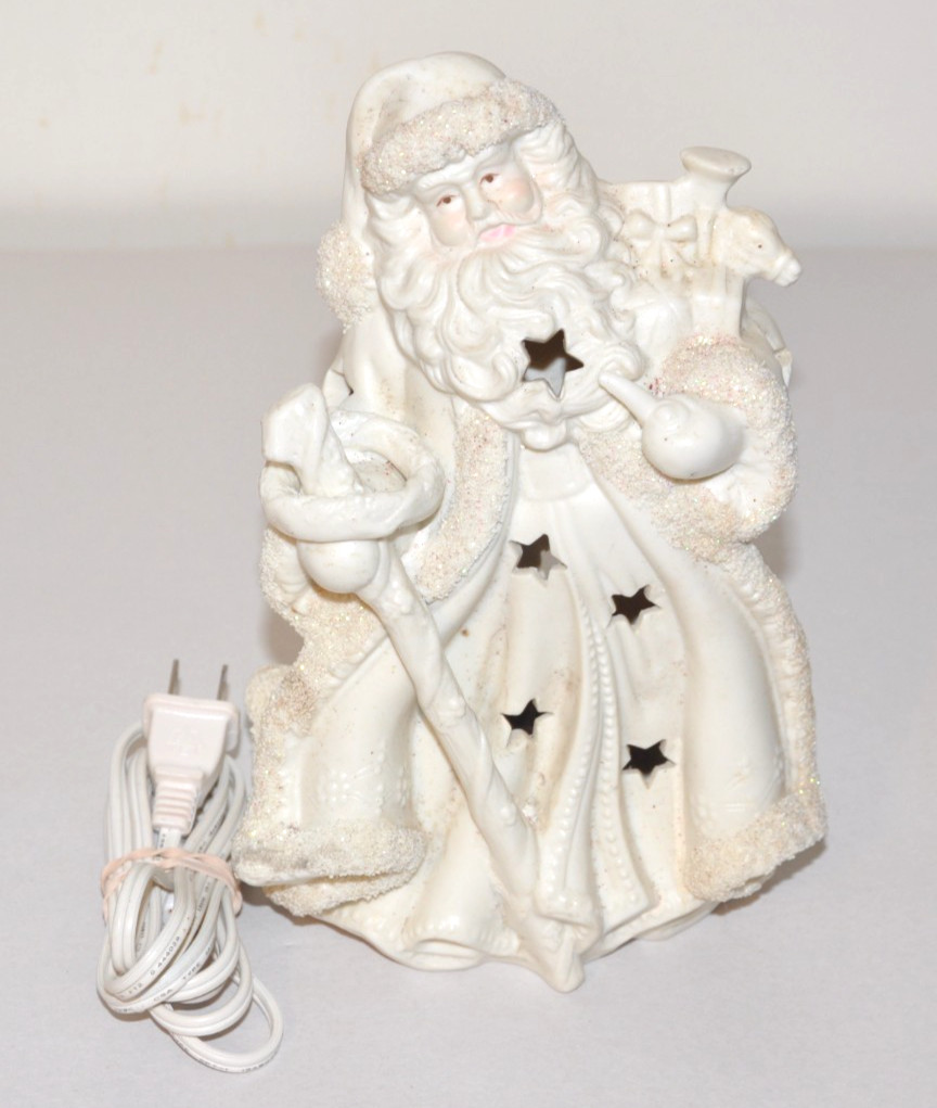 Santa Ceramic/Porcelian Night Light