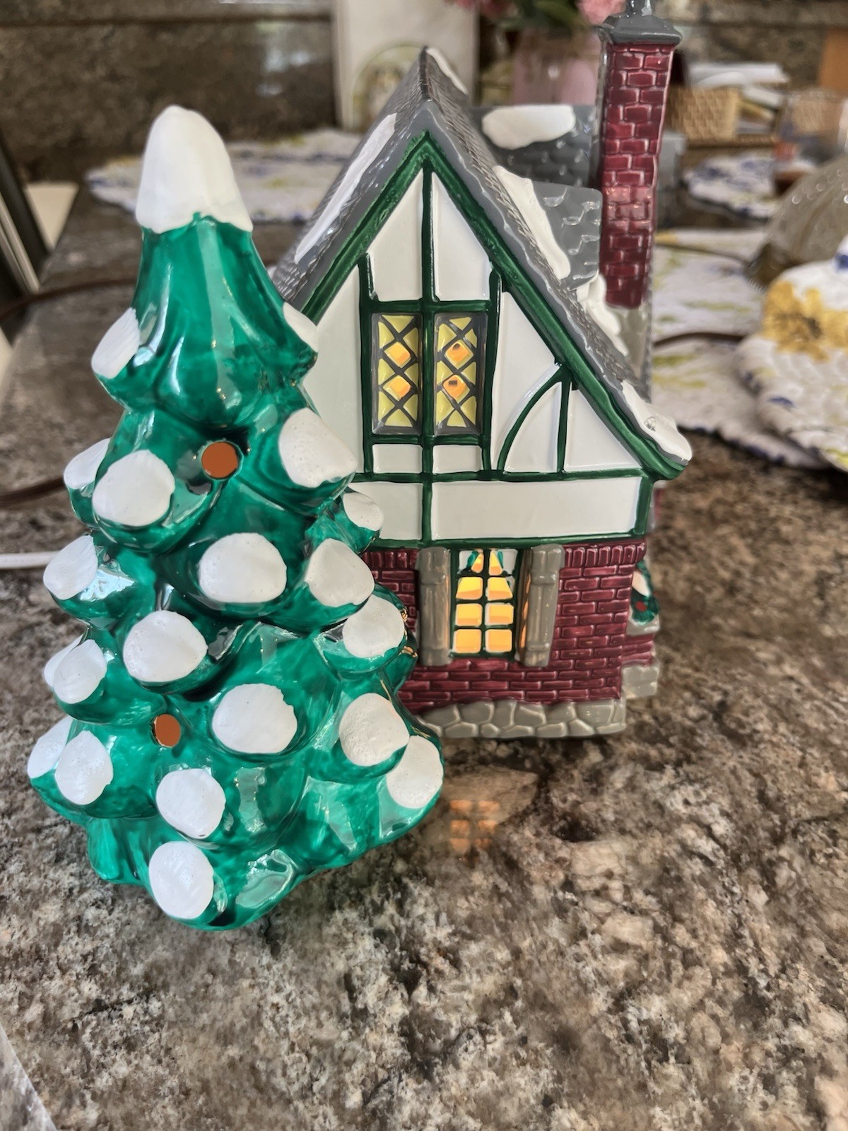 Dept 56- Oak Grove Tudor Snow Village