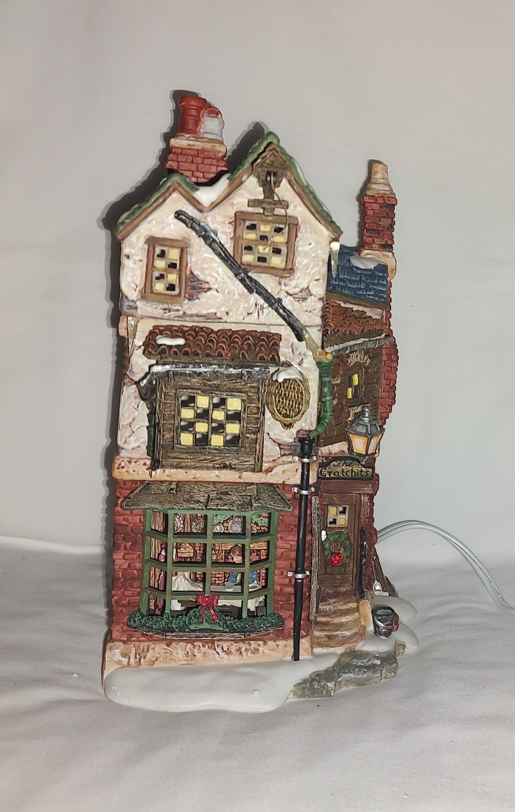 Dept 56 Dickens Village ‘Cratchit’s Corner’ A Christmas Carol 58486 2001