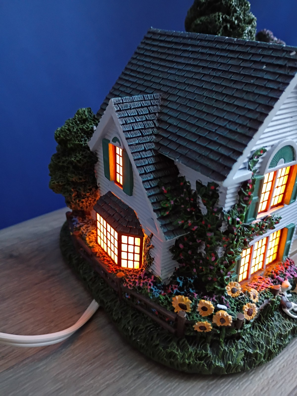 Hawthorne Village Thomas Kinkade Hometown Springs Blessing Of The Season Lighted