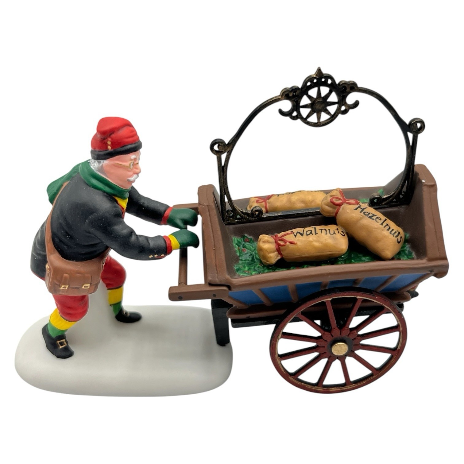 RETIRED Dept 56 Heritage Village Accessory Nutcracker Vendor & Cart 56183 In Box