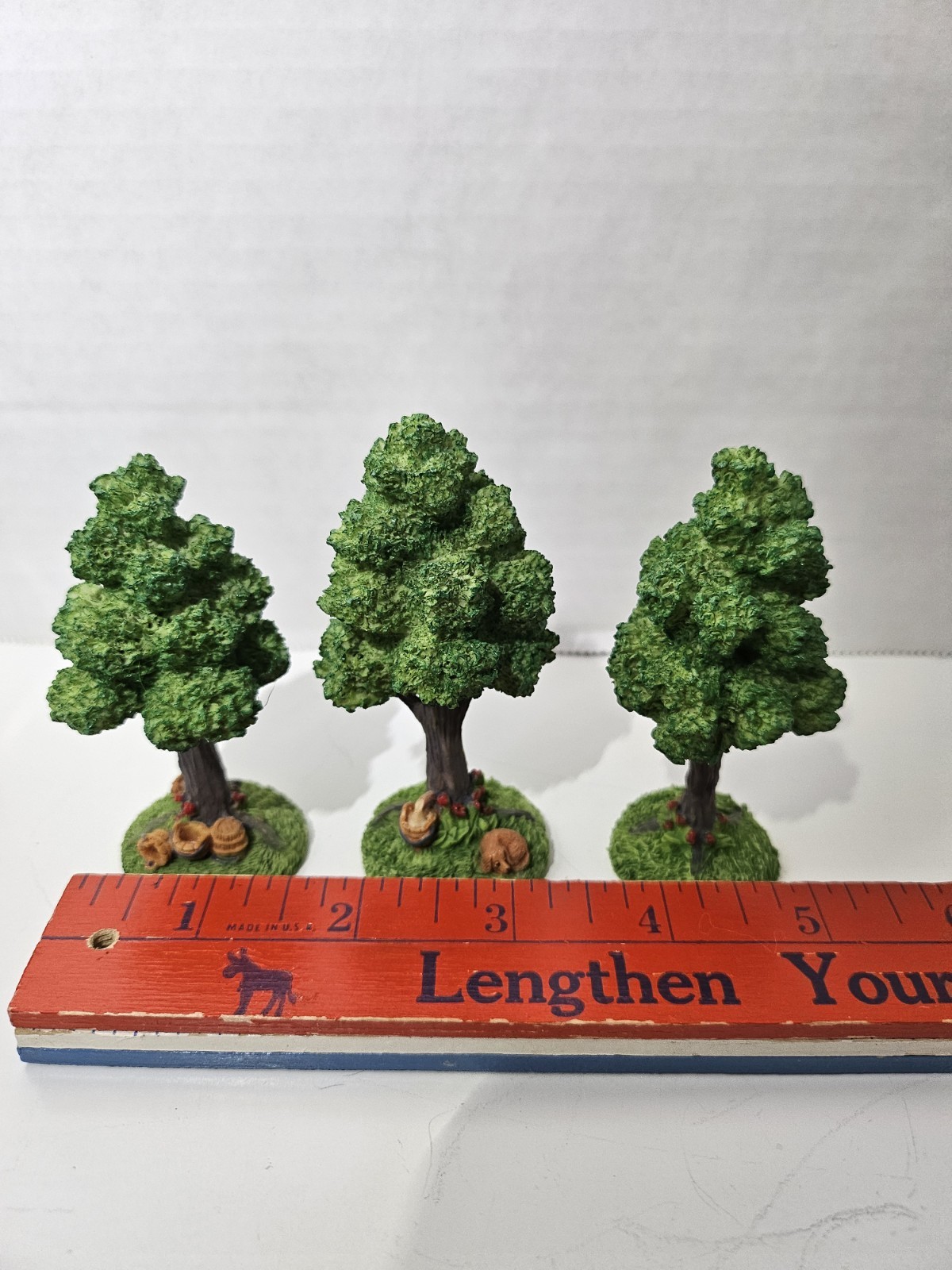 Liberty Falls Maple Trees Set of 3 AH272 Vintage 2002 Americana Village Boxed