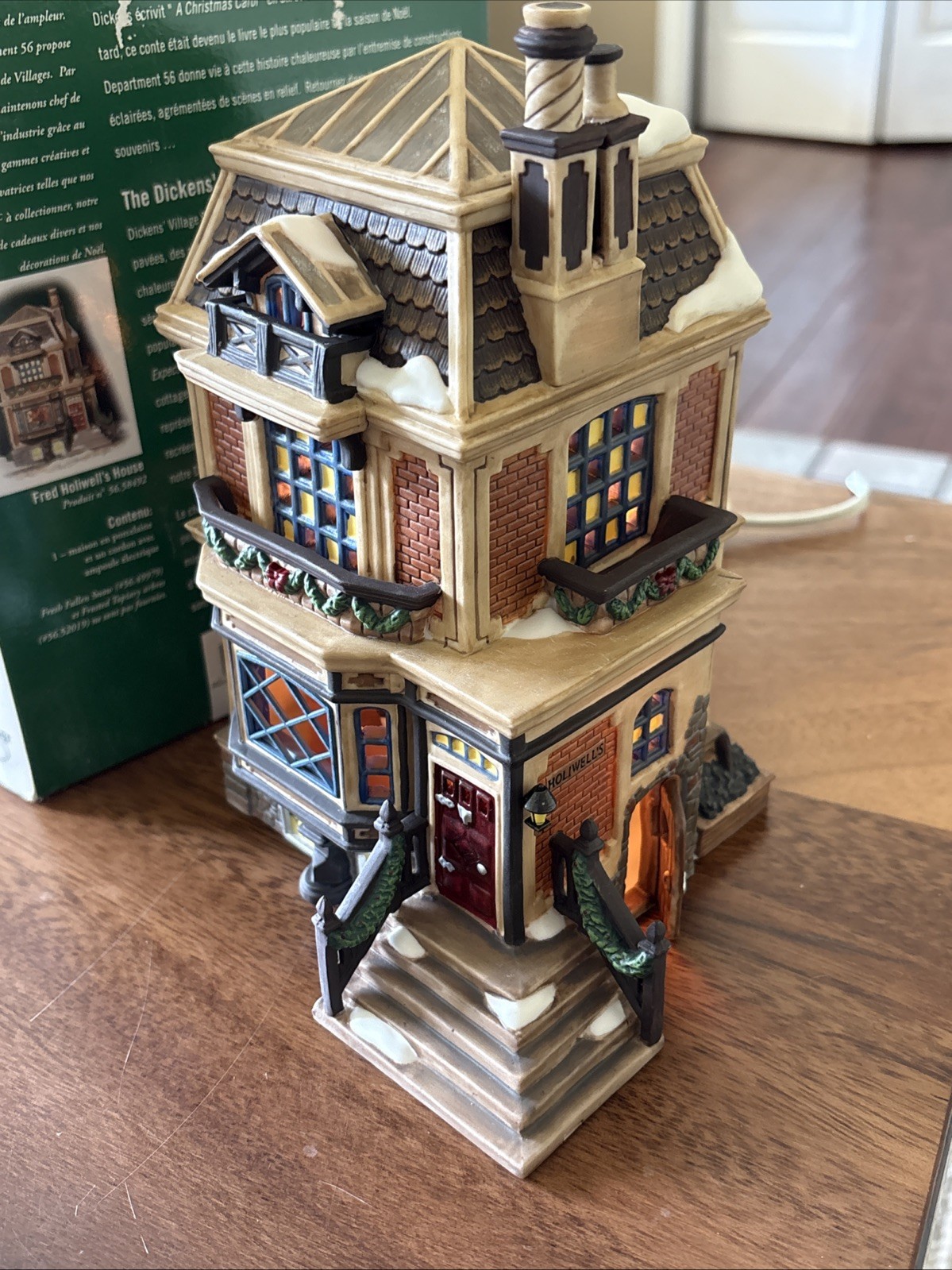 Department Dept 56 A Christmas Carol Fred Holiwell’s House Dickens Village