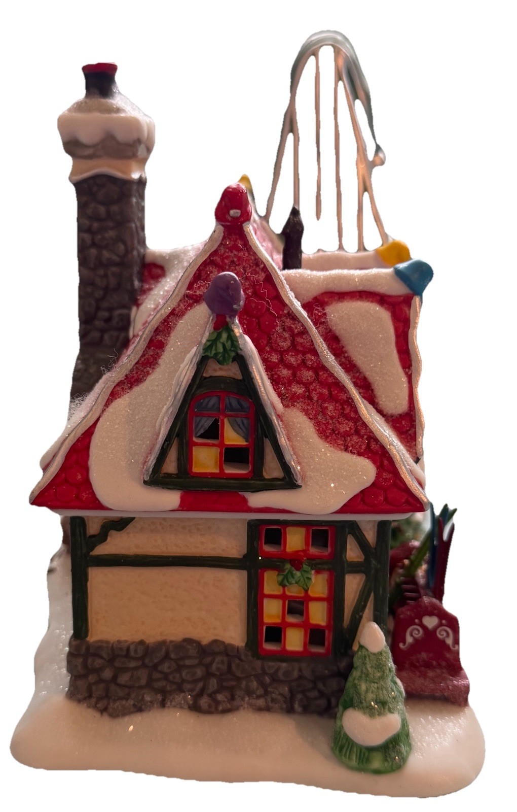 Dept 56 North Pole Series “Hatly Hall” Dormitory For Elves #804440 Brand New