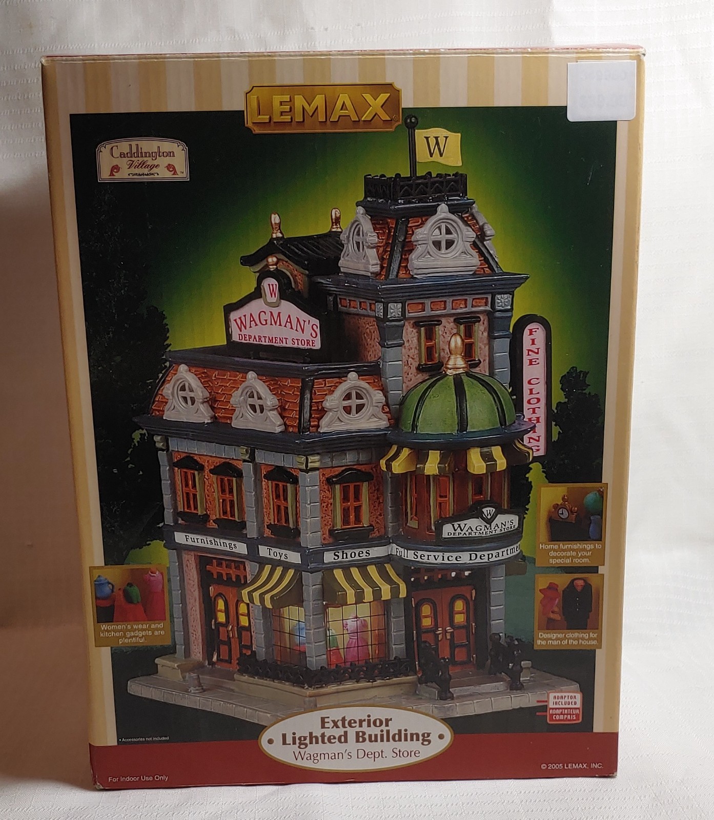 Lemax Caddington Village 2005 “Wagman’s Dept. Store” #55232