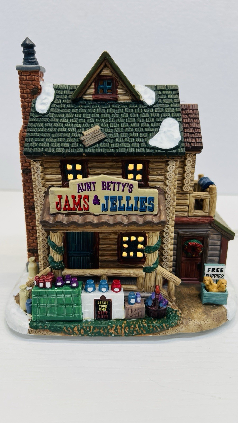 Lemax “Aunt Betty’s Jams & Jellies” # 65088 NEW & RARE Retired 2016 Excellent !