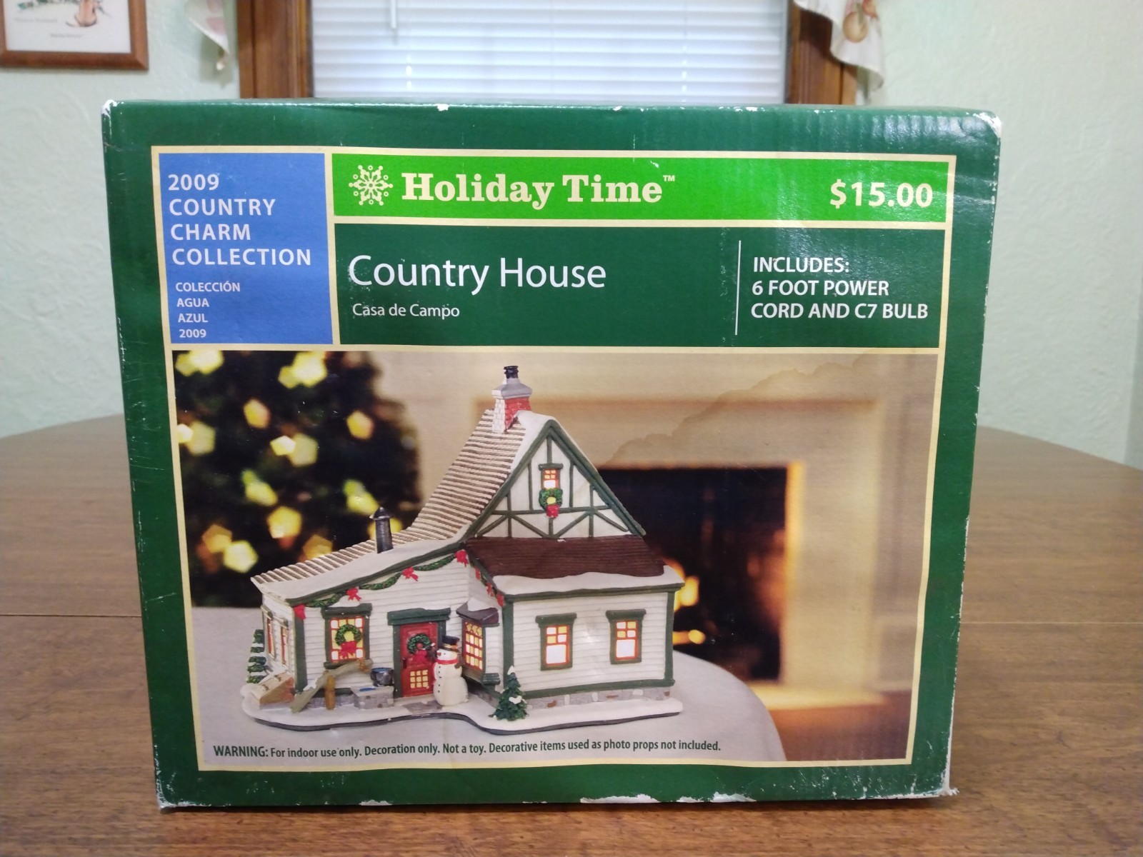 2009 Holiday Time Country Charm Collection-Country House Vintage