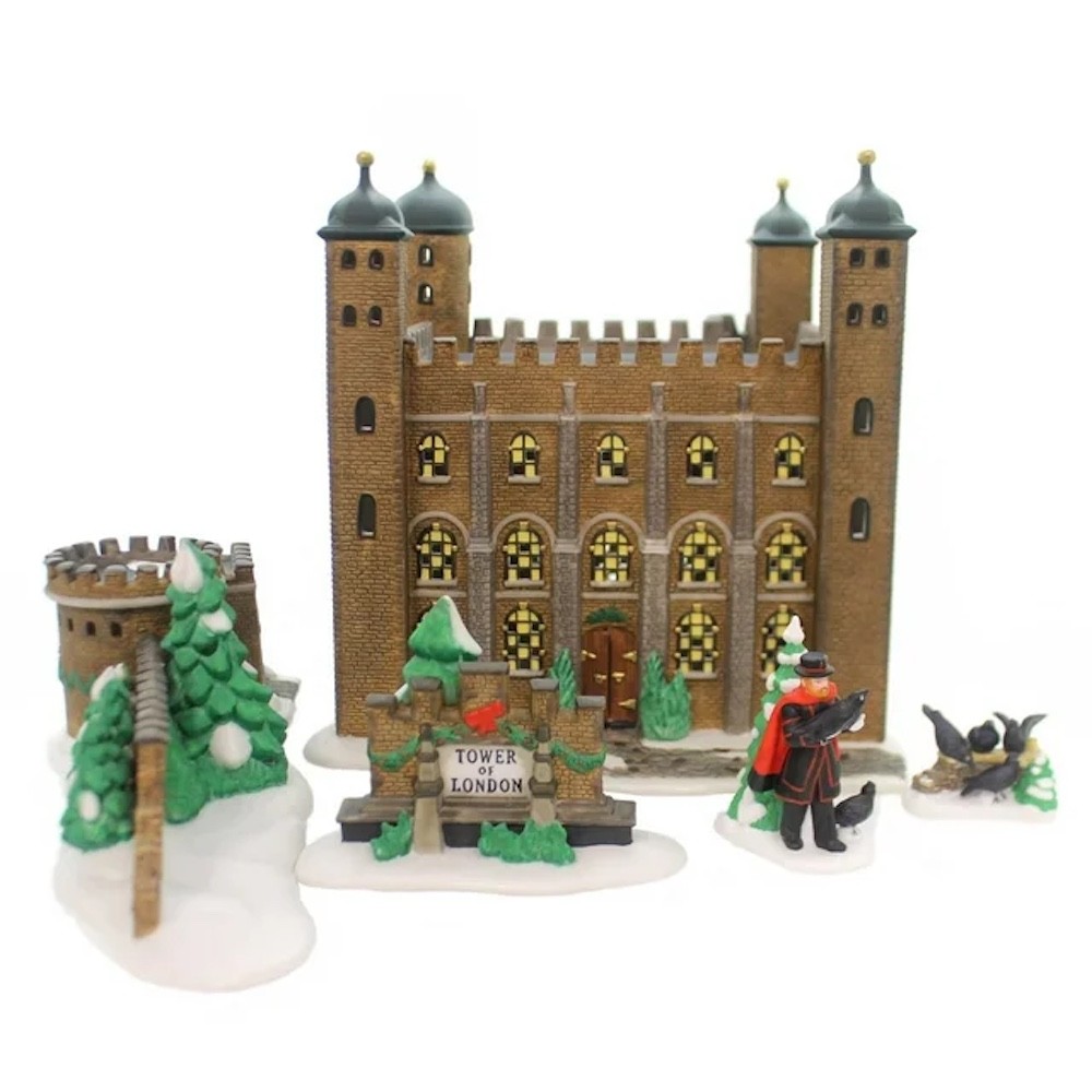 DEPT 56 DICKENS VILLAGE TOWER OF LONDON HISTORICAL LANDMARK SERIES #58500 – NEW