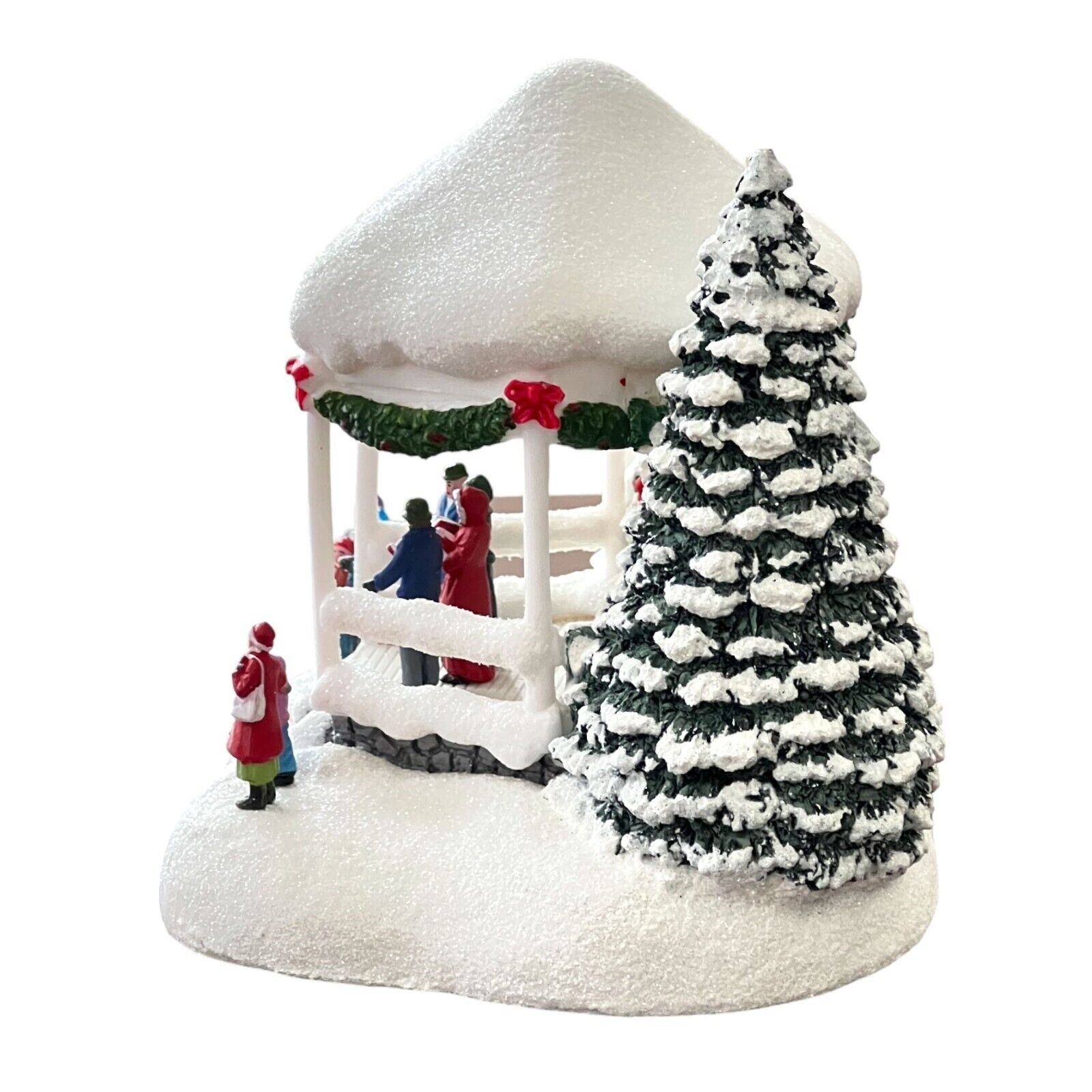 Thomas Kinkade Teleflora 2023 Sweet Sounds of Christmas Lighted Gazebo NOS
