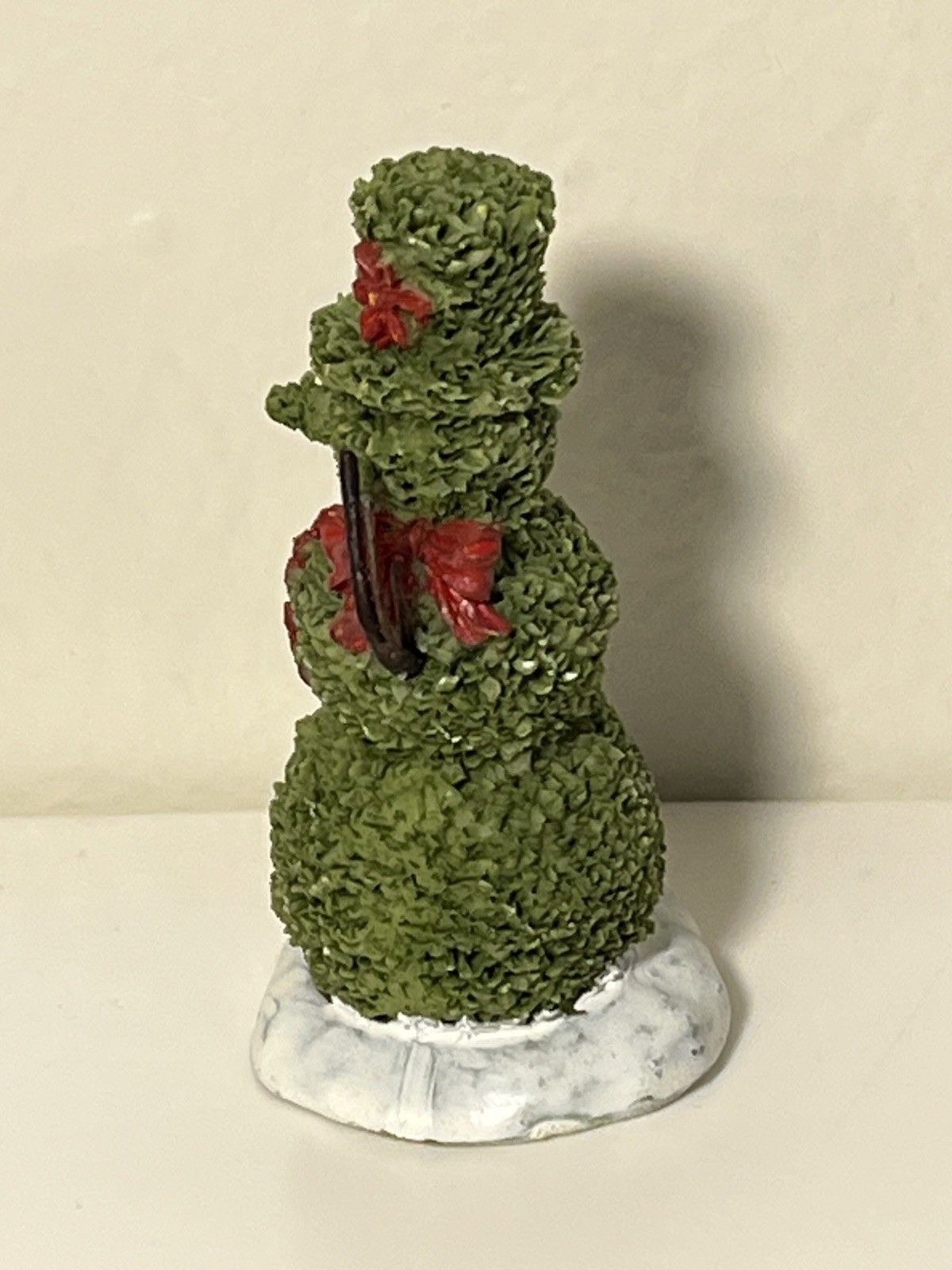 Lemax 2006 Snowman Topiary Retired Christmas Village Garden Figure #64450