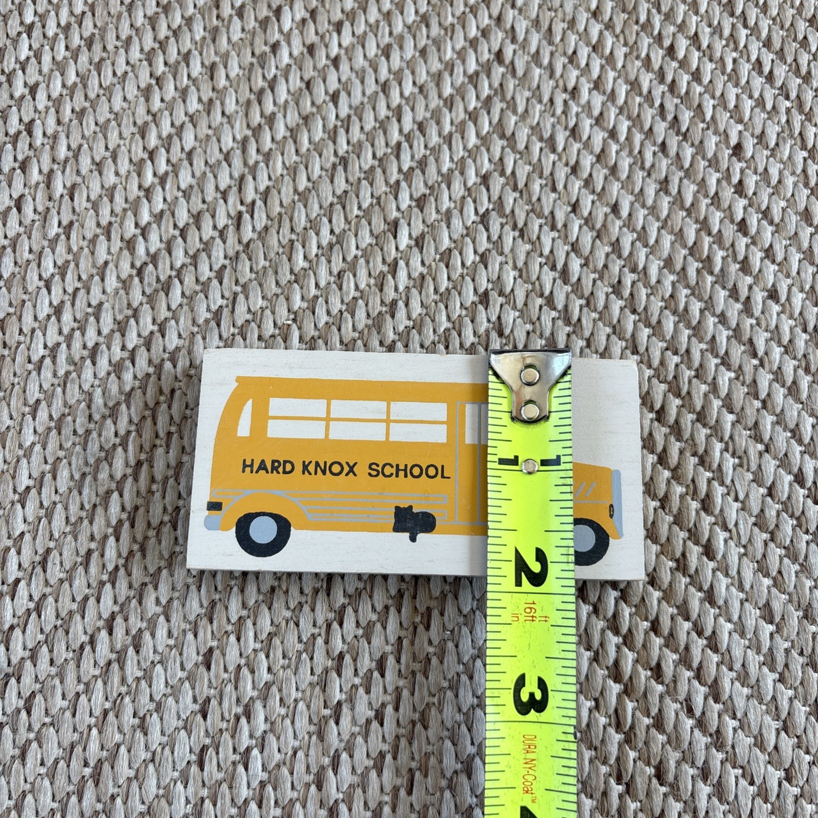 Cat’s Meow Hard Knox School Bus Faline Shelf Sitter Accessory
